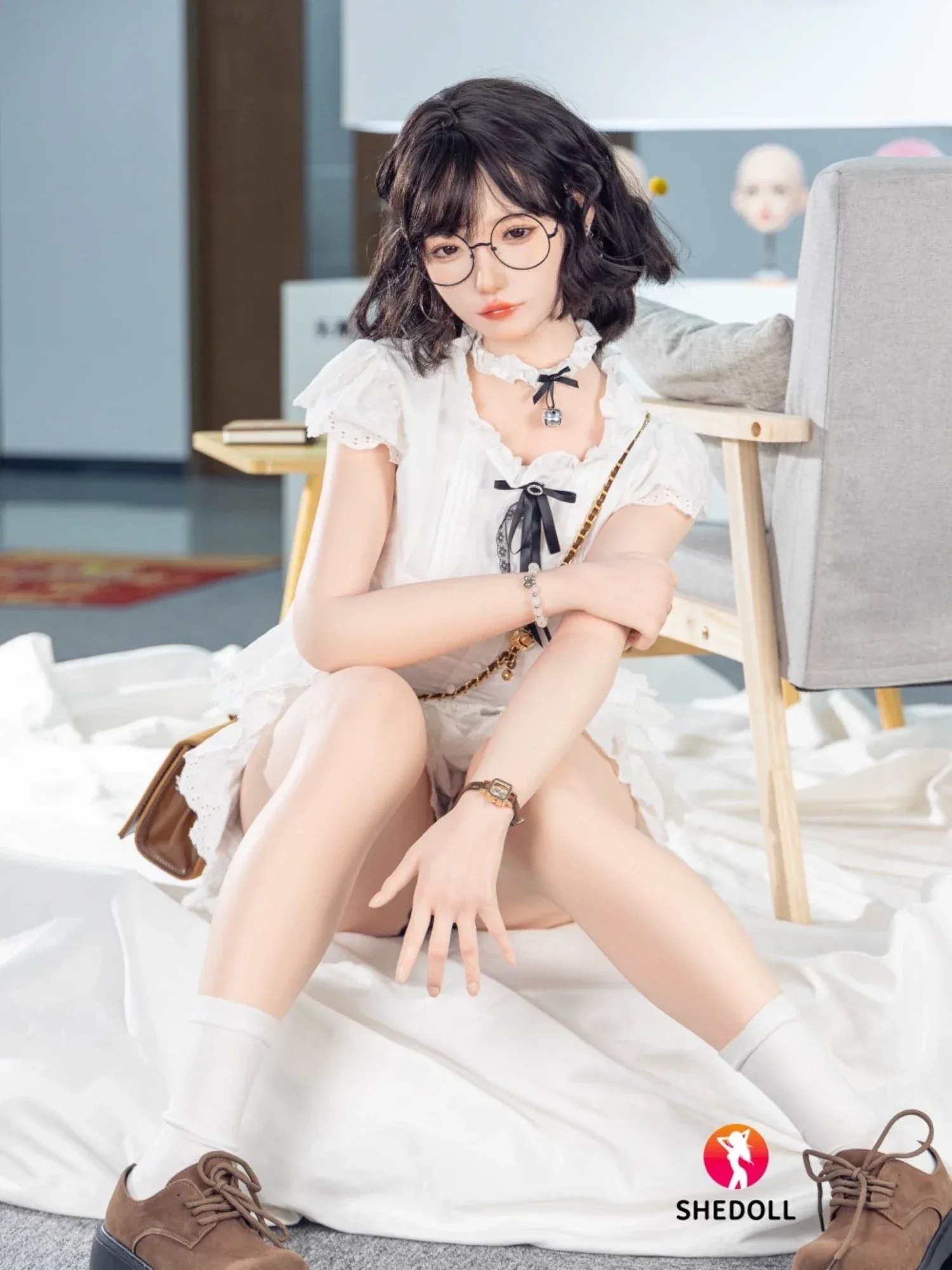 F6041—165cm\/5ft4-56kg E Cup Asian ROS Silicone Sex Doll | SHEDOLL view 10