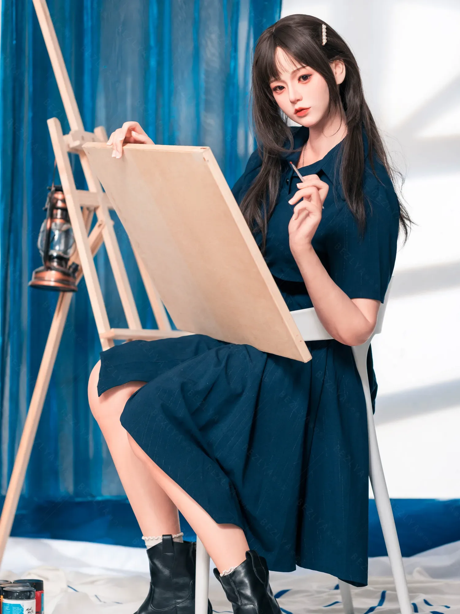 F4772-162cm(5.4ft)-39.5kg 2.2u B Cup Asian Real Silicone Chinese Sex Doll|AITIA Doll view 7