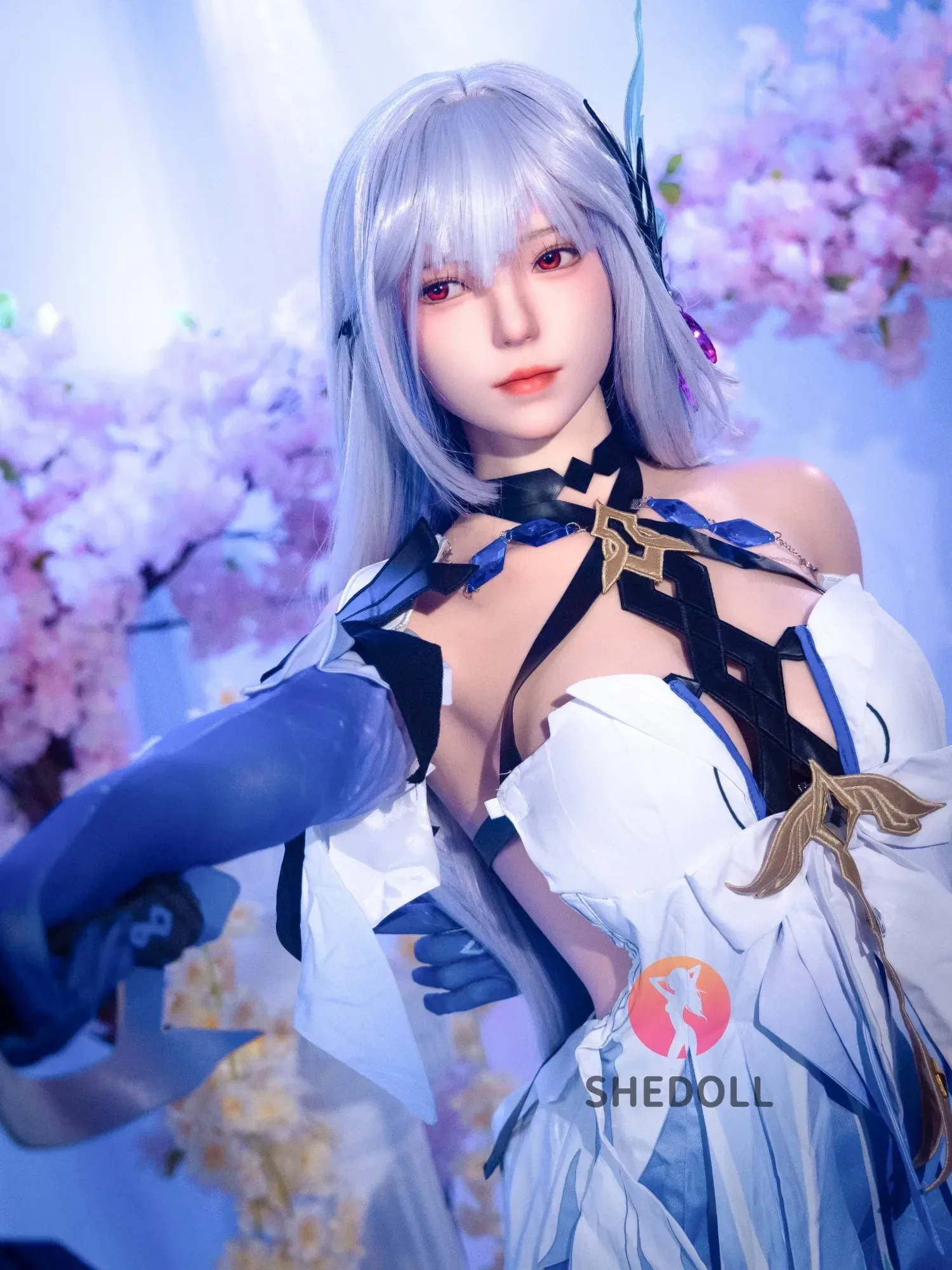 F6168—167cm\/5.5ft-53kg D Cup Asian ROS Silicone Sex Doll | SHEDOLL view 6