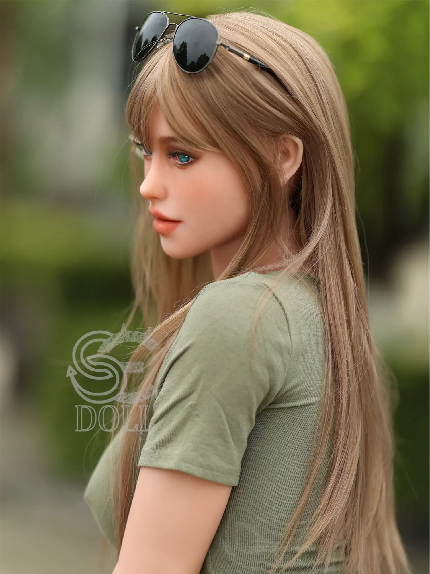 F3751-168cm(5.5ft)-41kg F Cup TPE Blonde European Anime Cute Young Big Boobs Love Doll|SE Doll view 4