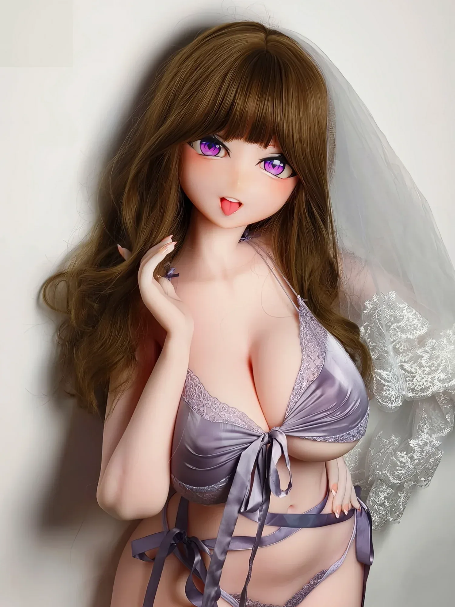 F9308-163cm\/5ft4-39kg Silicone Anime sex doll naked | Elsa Babe view 5