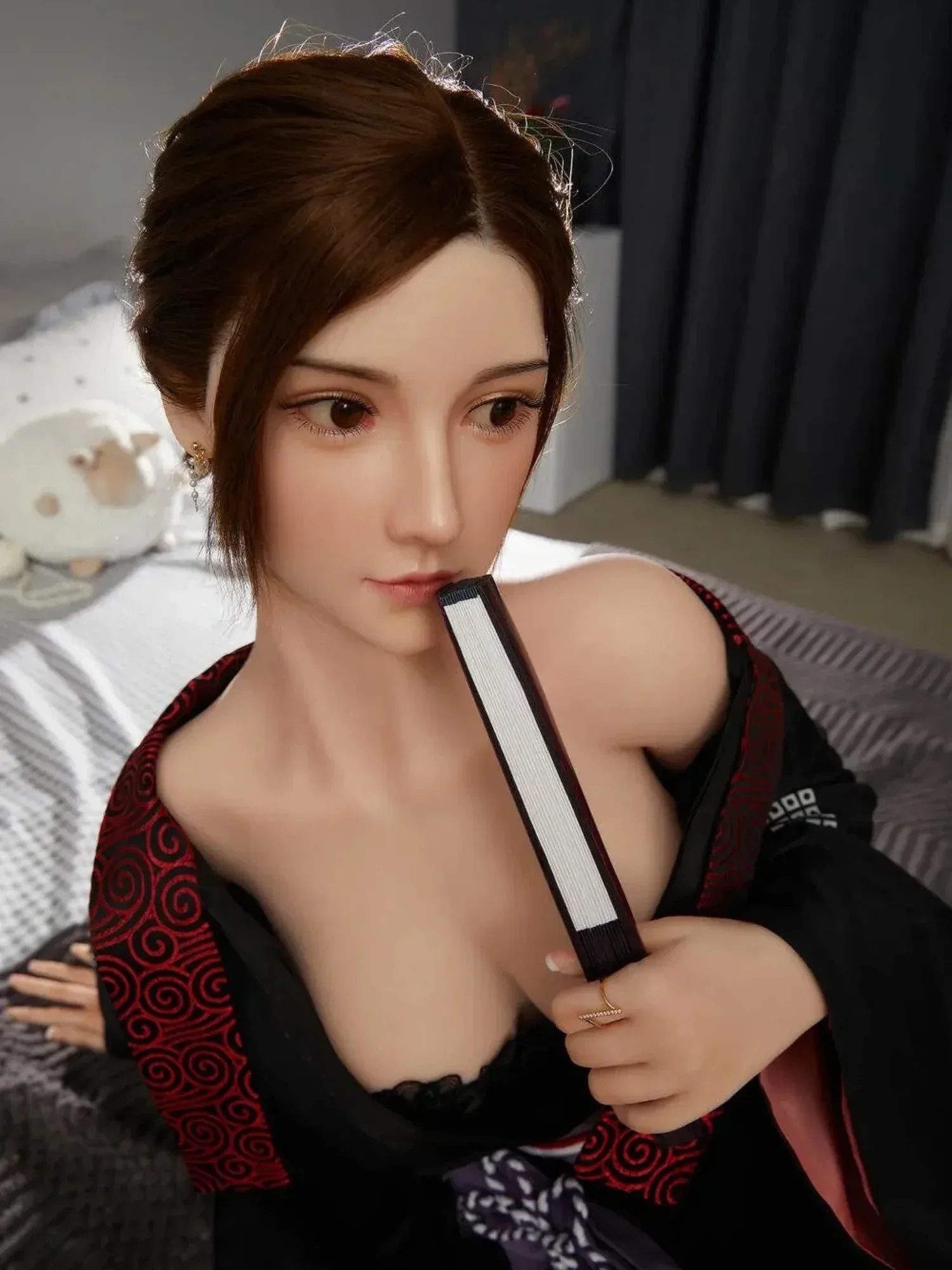 F3659-160cm\/5ft3(32kg) Rhodes D Cup Silicone Pure Sexy Sex Doll | CST Doll view 4