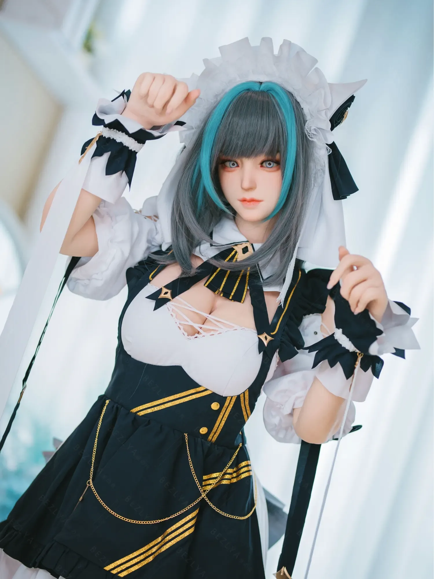 F4789-155Mcm(5.1ft)-38kg 2.2cf E Cup Mini ROS Silicone Anime Asian Adult Chinese Sex Doll|AITIA Doll view 9