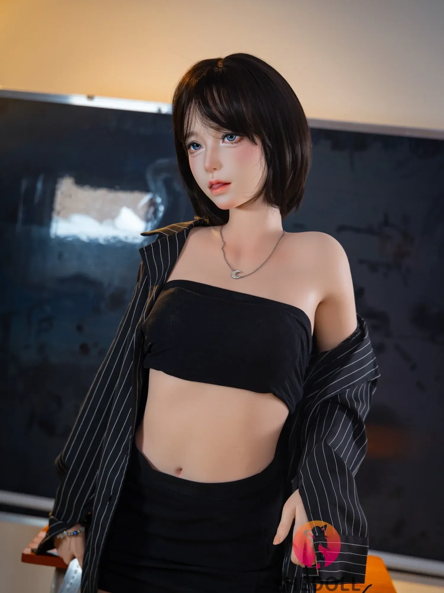 F6091—152cm\/5ft-38kg A Cup Asian ROS Small Breast Silicone Sex Doll | SHEDOLL view 6
