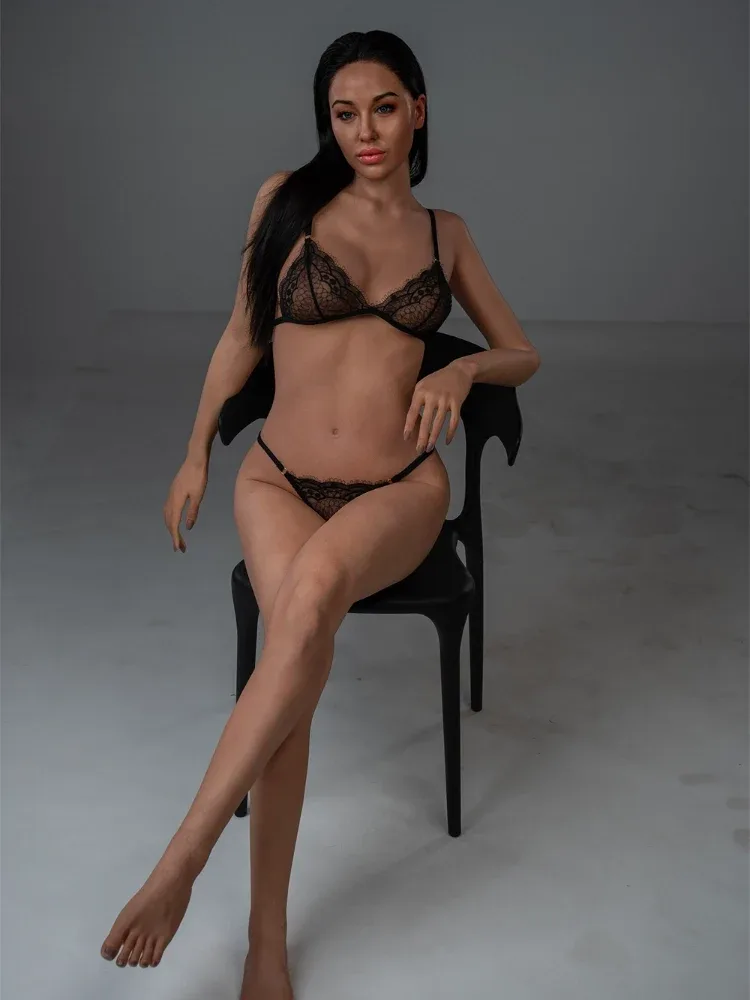 F675—170cm 36.2kg C Cup Realistic Silicone Realistic Black Sex Doll |Zelex Doll view 8