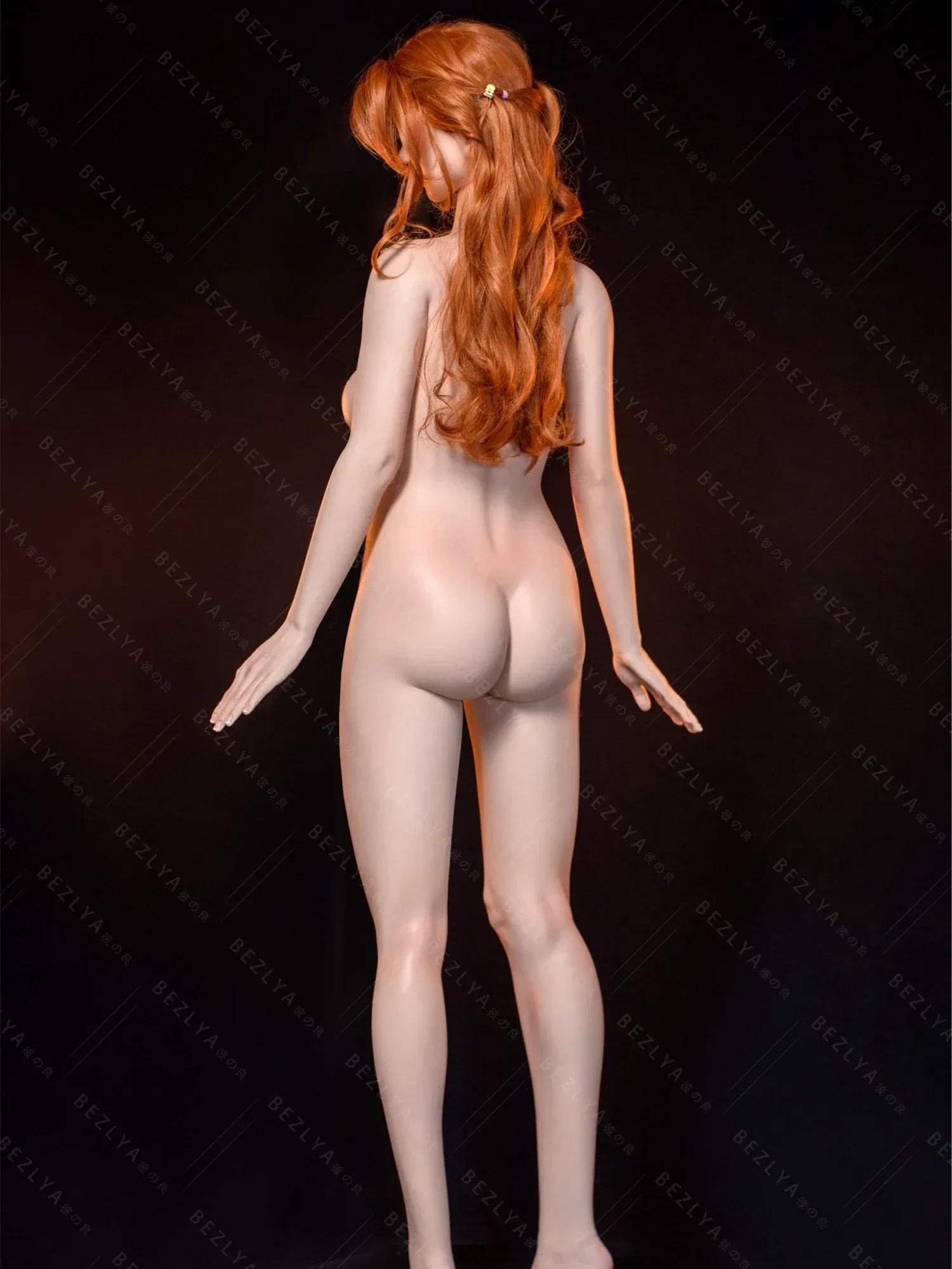 F7150-163cm(5.4ft)-35kg 2.1 B Cup Asian Real TPE body+silicon head small breast Chinese Sex Doll|Bezlya Doll view 4