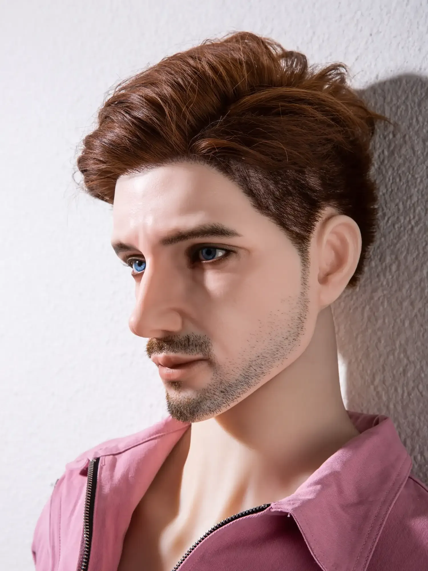 F4609-175cm\/5ft9-58kg Femboy Sex Doll Realistic Silicone Head Male - Qita doll view 10