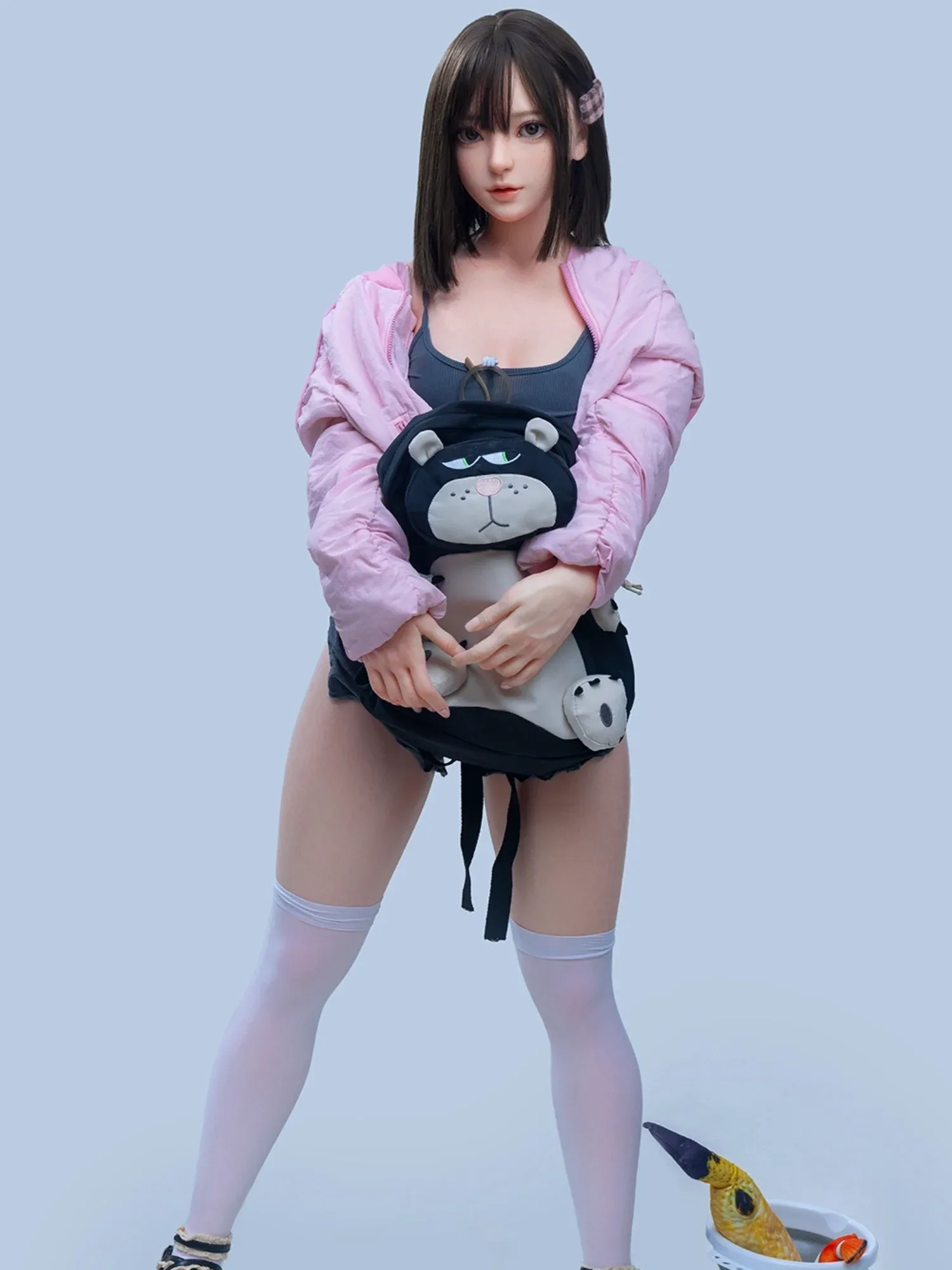 F5729—151cm\/4ft9-37.5kg\/82.7lbs A Cup Silicone Asian Chinese Sex Doll  | Firefly Diary view 10