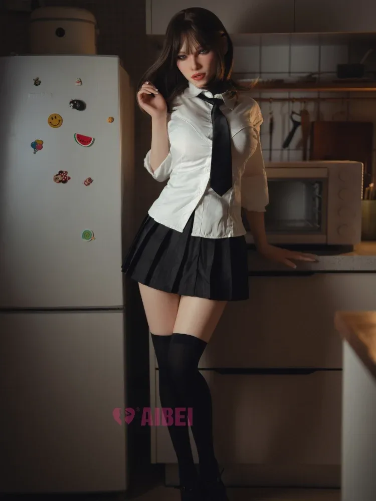 F8199-158cm(5ft2)-32kg F Cup AB23 ROS Silicone Sex Doll | Aibei Doll Luxe view 2