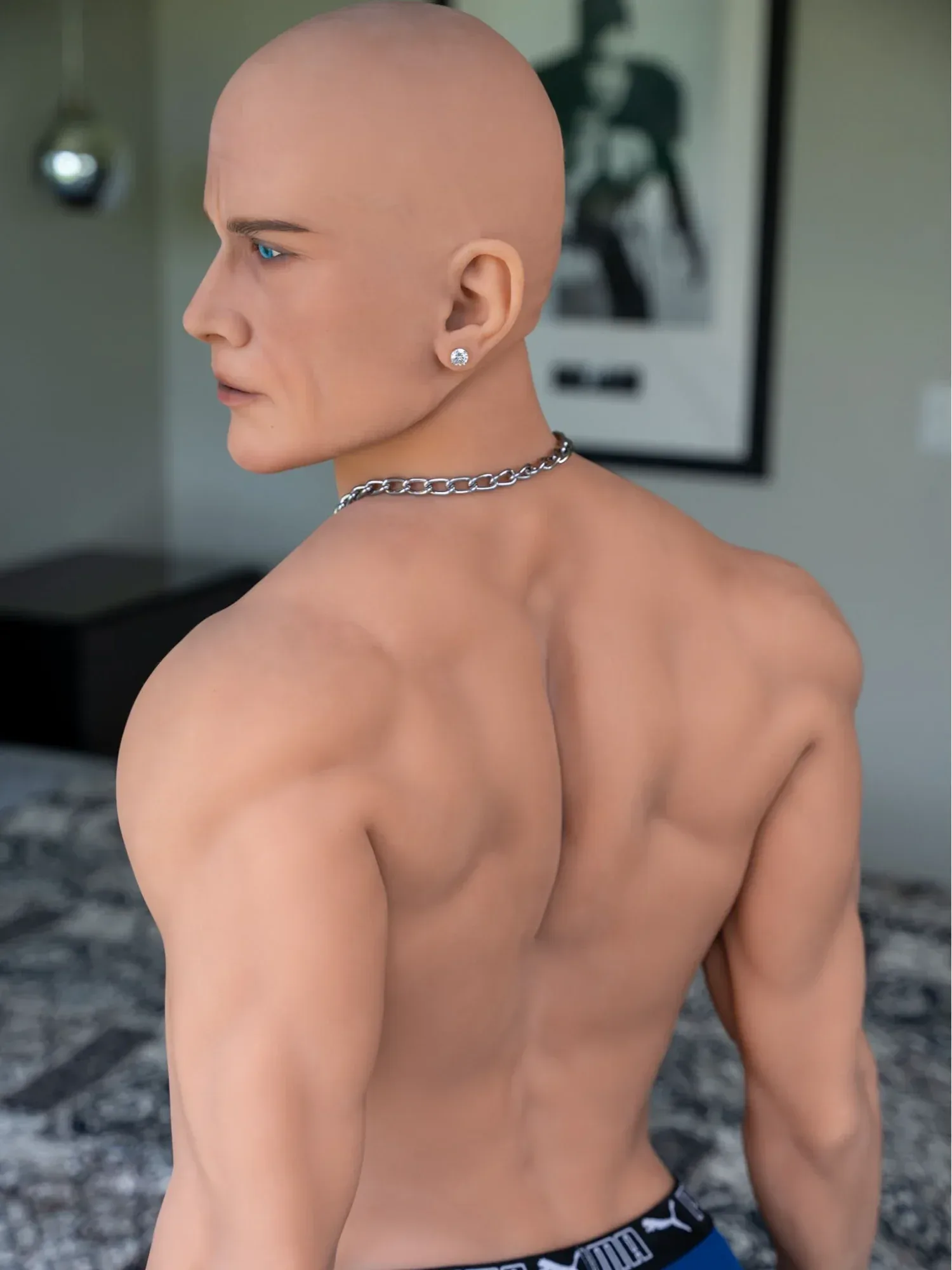 F1654-170cm\/5ft7(40kg) Femboy Muscular Male TPE Sex Doll | Doll Forever view 4