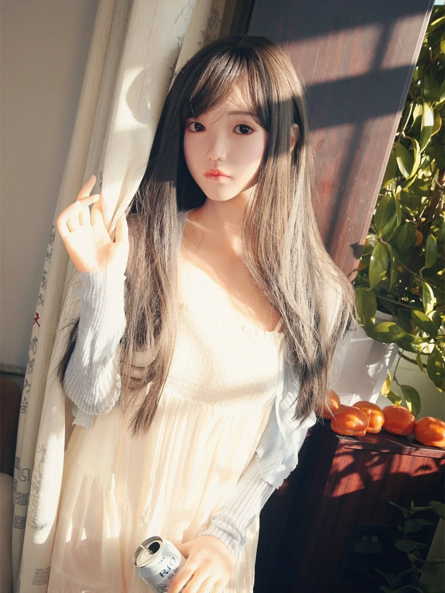 F5874—158cm\/5ft2-38kg C Cup Asian Silicone Head TPE Body Sex Doll | SHEDOLL view 3
