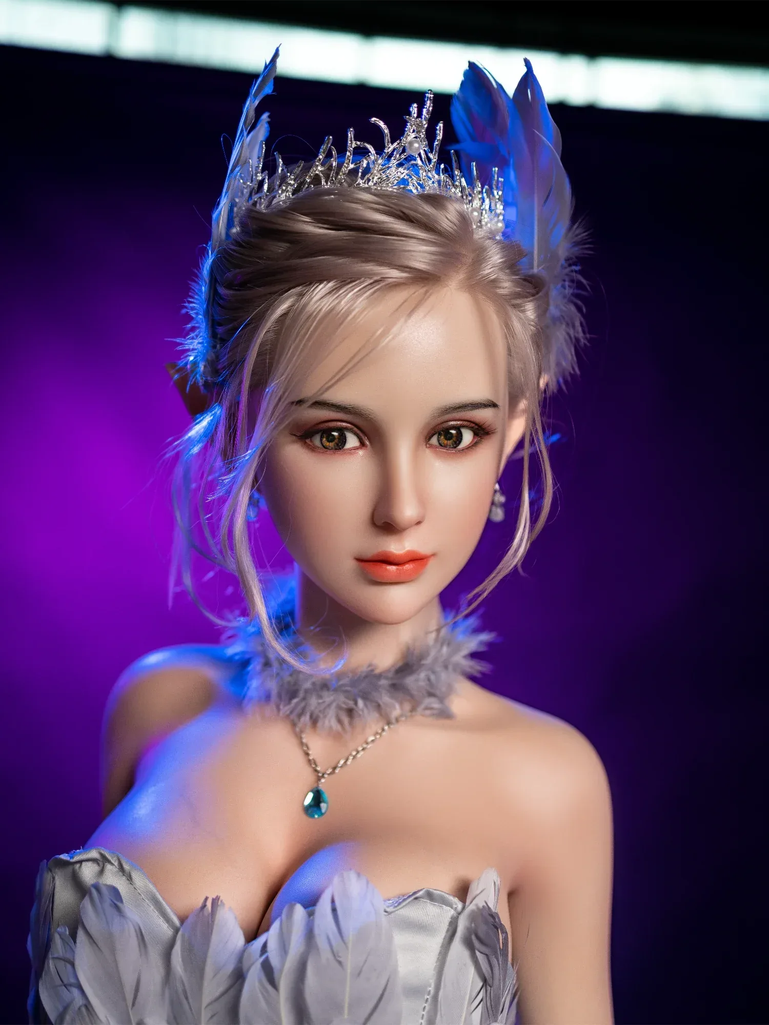 F8225—168cm(5.5ft)-34kg Silicone Full Size Sex Doll|AZM Doll view 12