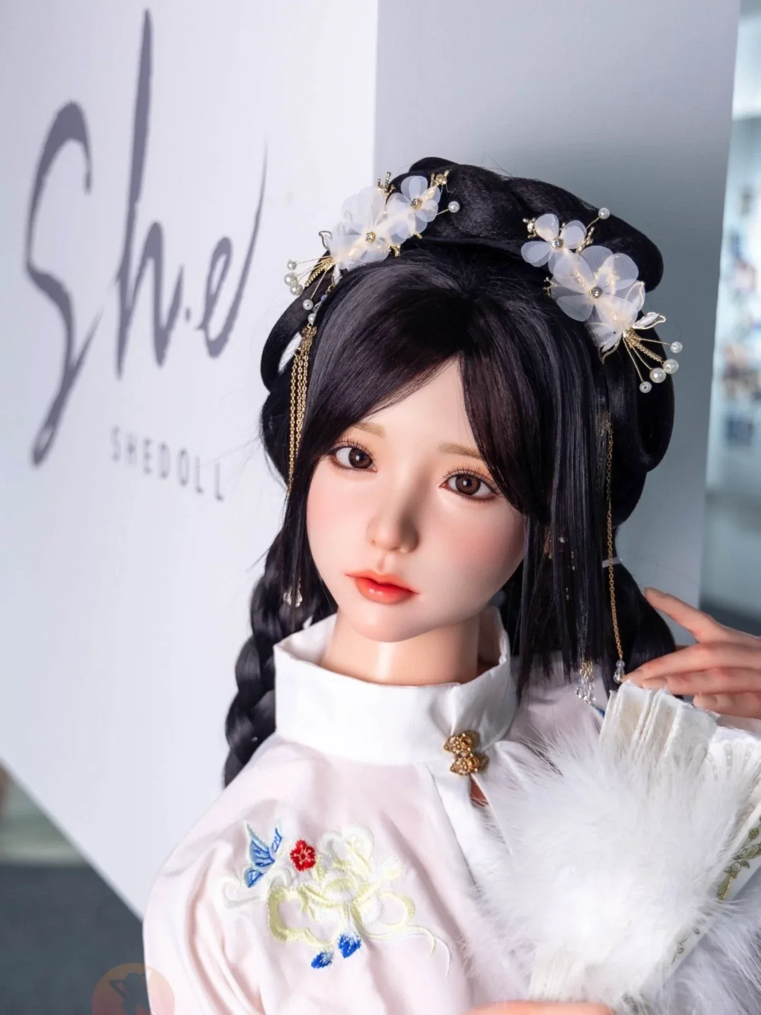 F6042—165cm\/5ft4-56kg E Cup Asian Silicone Sex Doll | SHEDOLL view 8