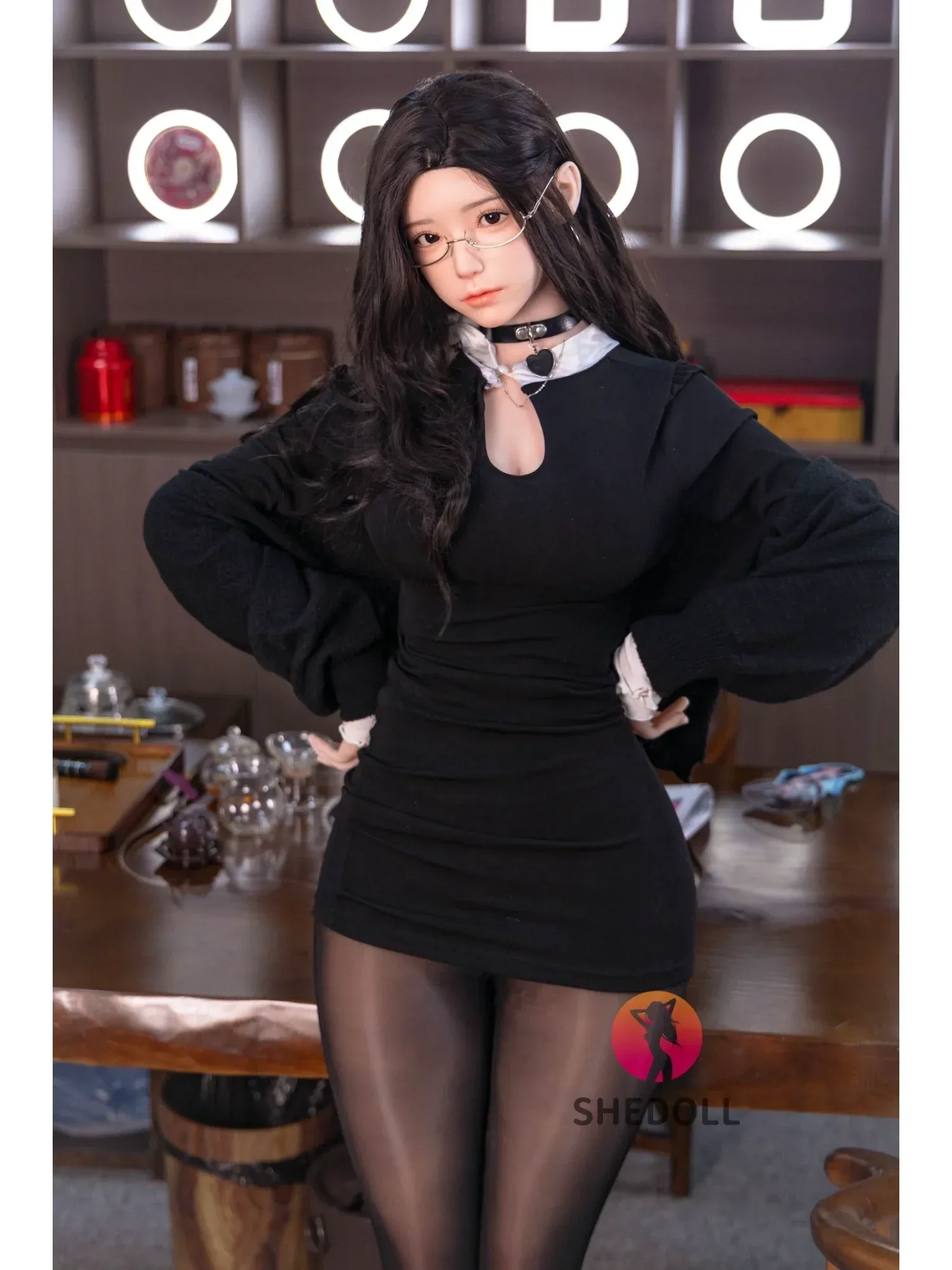 F6085—170cm\/5ft6-48kg E Cup Realistic Asian Beauty Sex Doll for Ultimate Pleasure Silicone Head TPE Body Sex Doll | SHEDOLL view 10