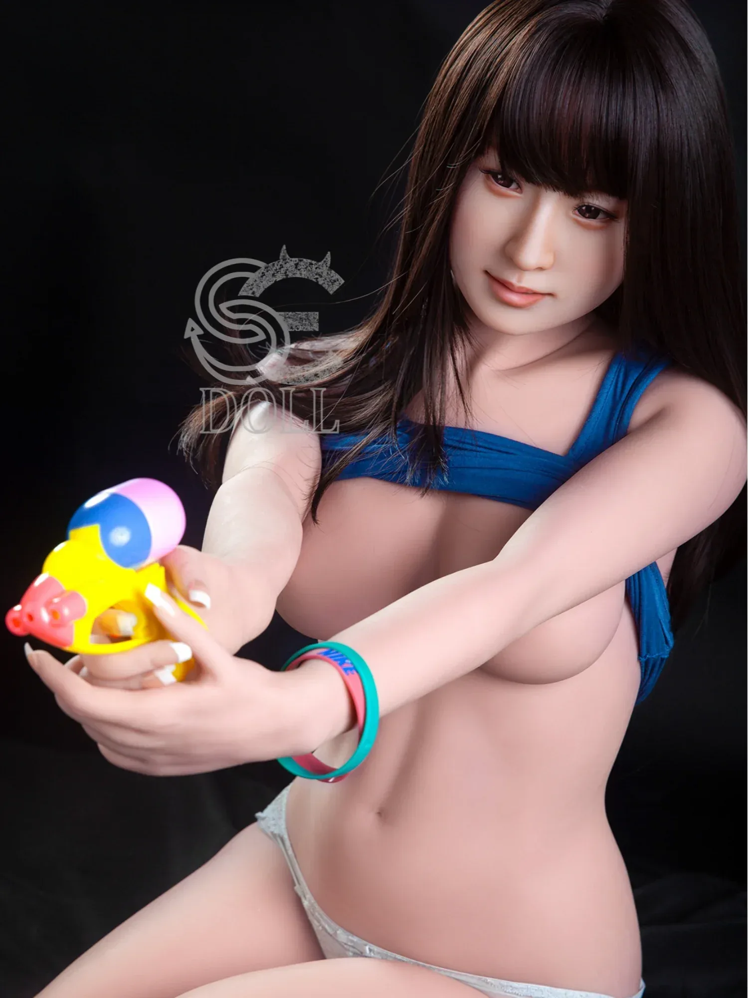 F3731-163cm(5.3ft)-37kg Gessica E Cup TPE Brunette Big Tits Cute Japanese Sex Doll|SE Doll view 2