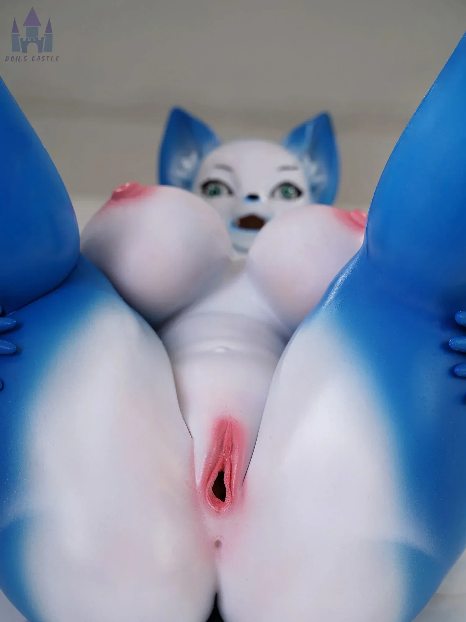 F7644-8kg D Cup Silicone Realistic Blue Cat Anime-Style Furry Sex Doll|Doll Castle view 6