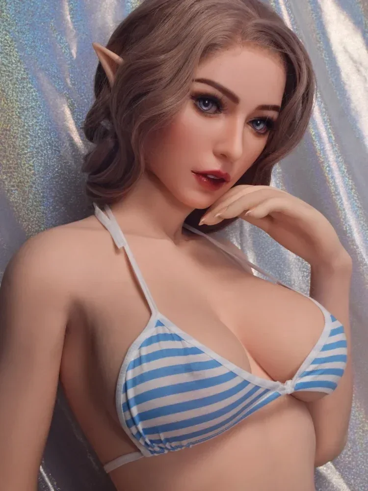 F1555-Elsa Babe-165cm\/5ft4 Full Silicone Sexy Anime Sex Dolls view 8