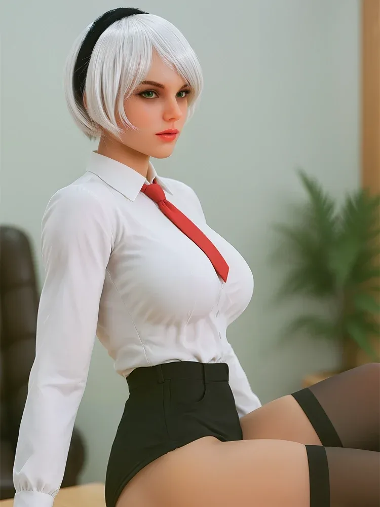 F4495- 162cm(5.3ft)-47kg  H Cup Anime Silicone Head Sex Doll丨6YE view 2