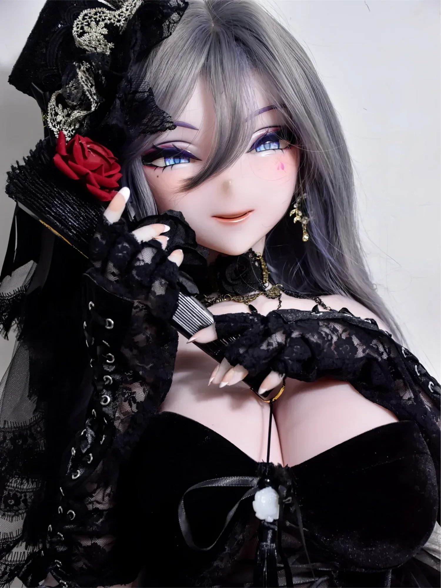 F9384-150cm\/5ft-27.5kg Anime Silicone Head Life Size Dolls | Elsa Babe view 5