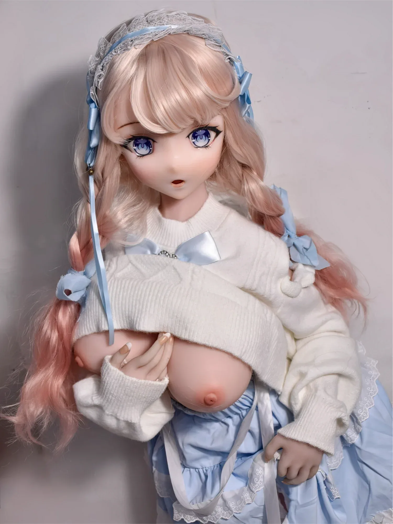 F9218-150cm\/5ft-27.5kg Anime Hentai Silicone Full Body Sex Doll | Elsa Babe view 9