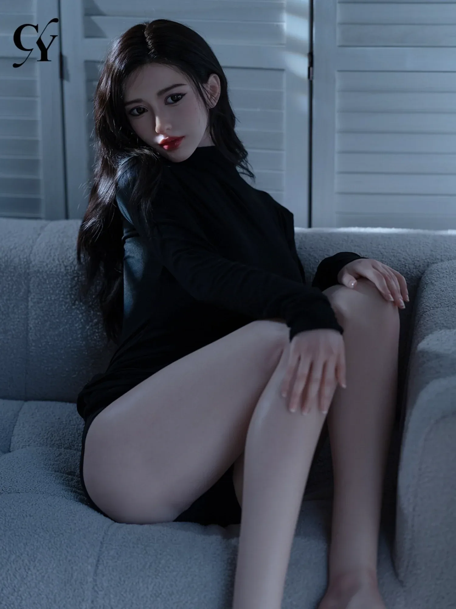 F5806—167cm\/5ft5-37kg D Cup Asian Silicone Head Realistic Sex Doll | TOP-CYDOLL view 9