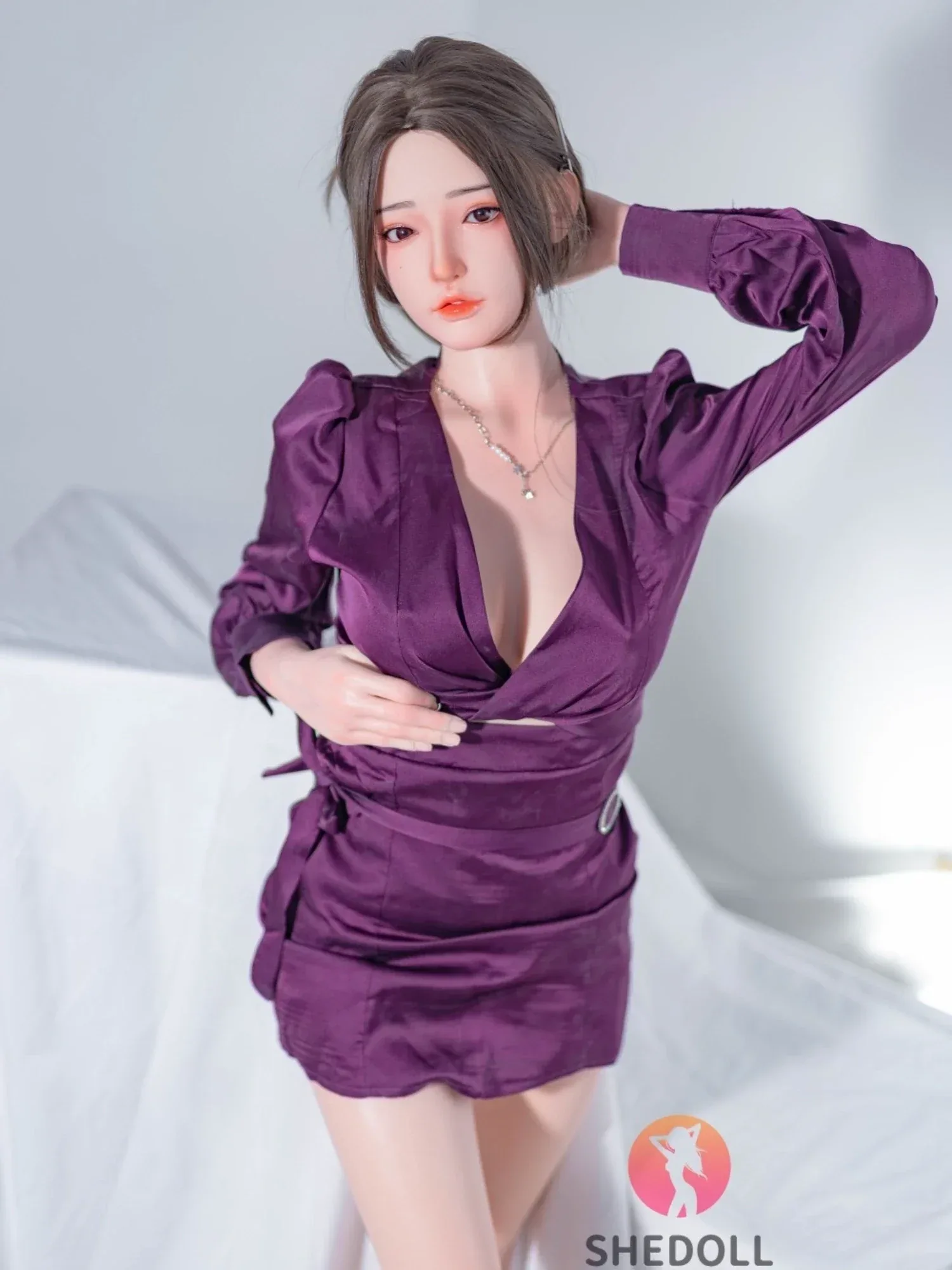F6010—158cm\/5ft2-47kg C Cup Asian Silicone Sex Doll | SHEDOLL view 8