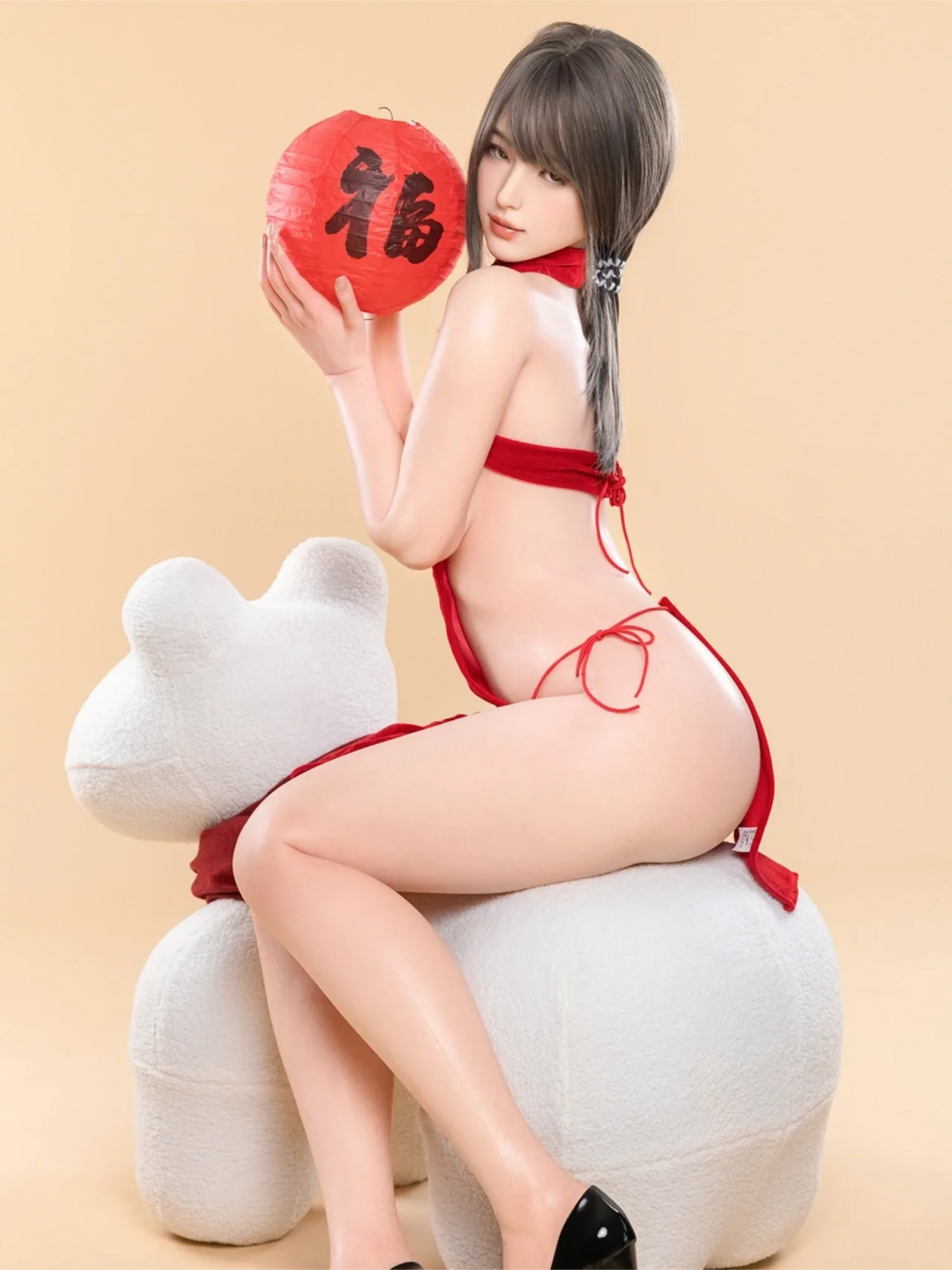 F6298—165cm\/5ft4-34kg D Cup Silicone Realistic Sex Doll Asian | Firefly Diary Max view 5