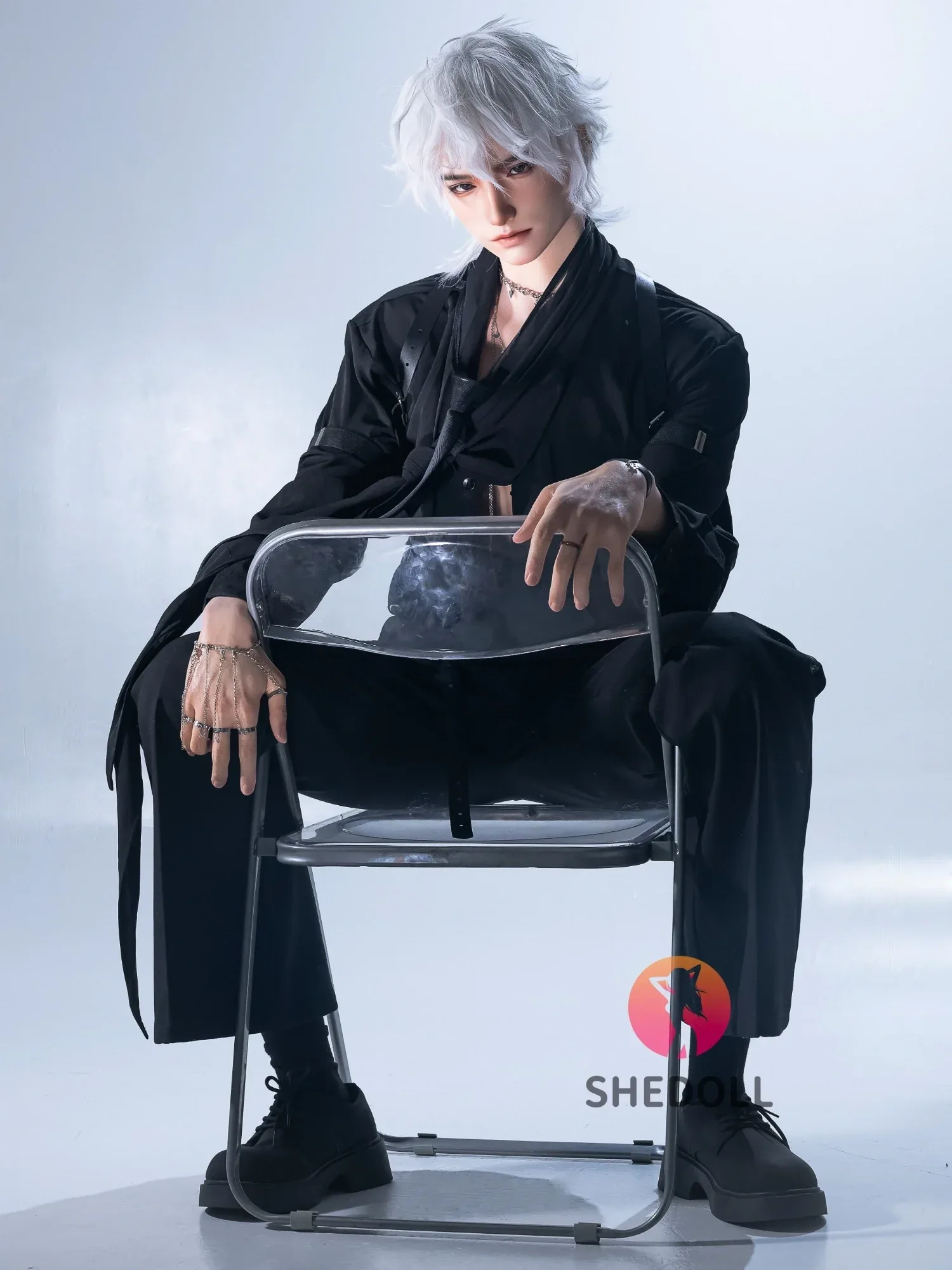 F6228-190cm(6.2ft)-44kg Realistic Femboy Male Sex Doll - SHEDOLL view 2