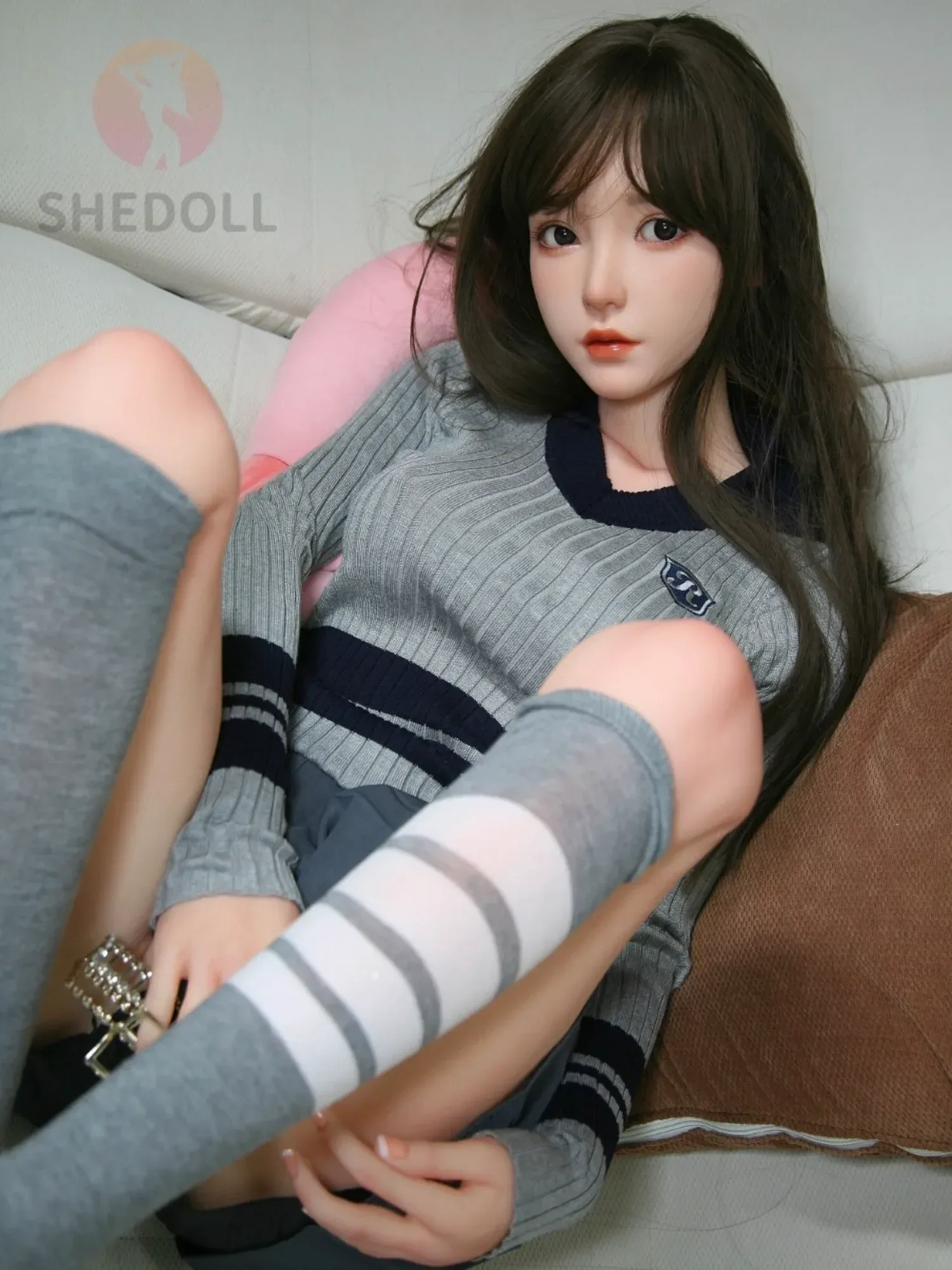F5900—158cm\/5ft2-38kg C Cup Asian Silicone Head TPE Body Sex Doll | SHEDOLL view 7