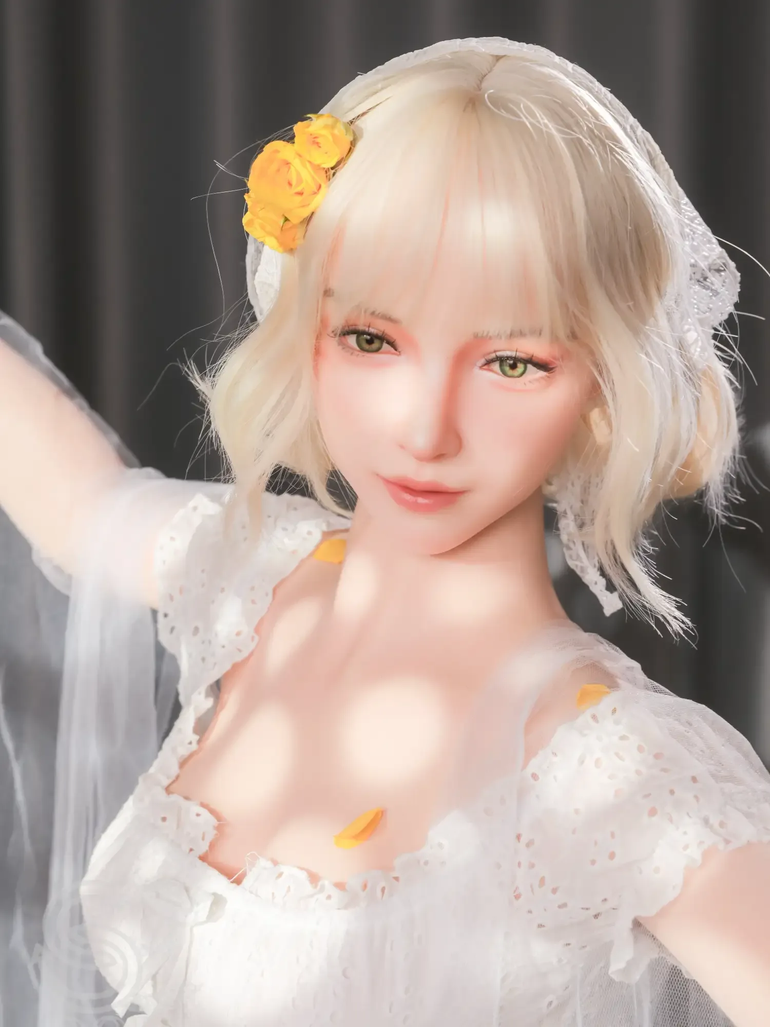 F4815-163cm(5.3ft)-33kg Annika.H E Cup ROS Silicone Bride Adult AI Sex Doll Sex｜SE Doll view 3