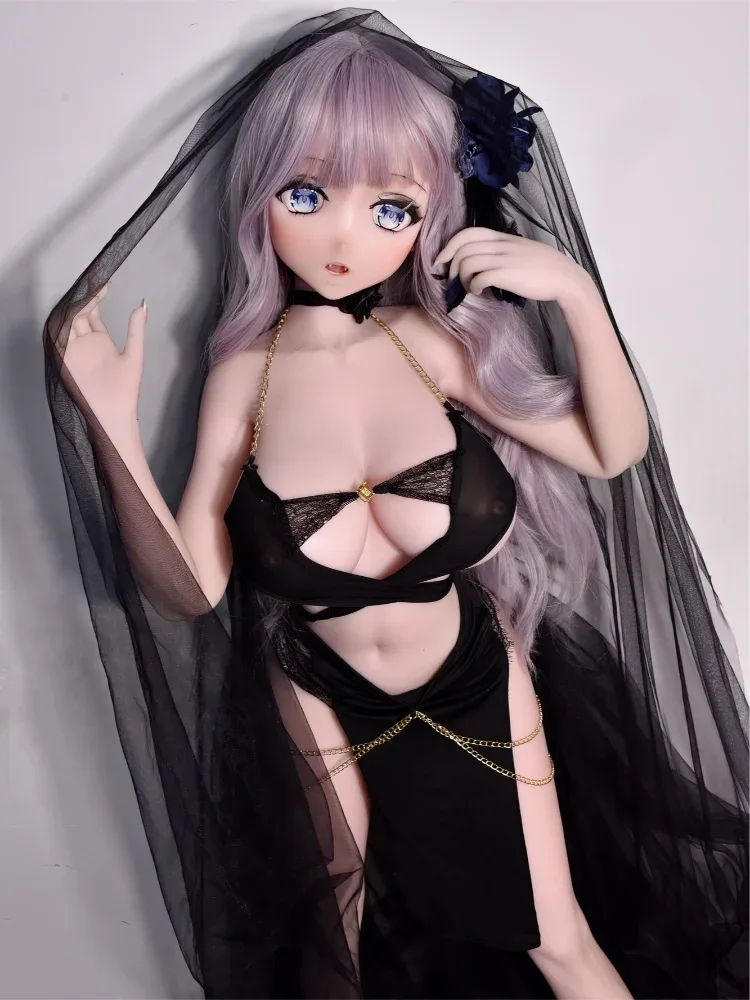 F7655-150cm\/5ft-27.5kg Anime Hentai Silicone Head Life Sized Sex dolls | Elsa Babe view 4