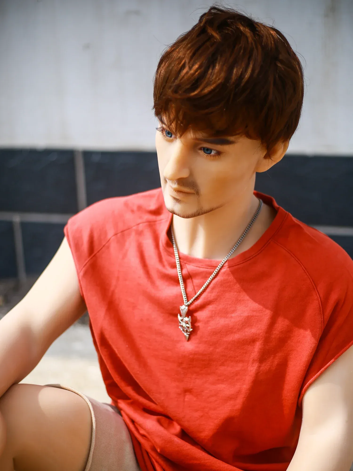 F115-175cm(60kg)  Femboy Real Life Gay Best Male Sex Doll | Qita doll view 4
