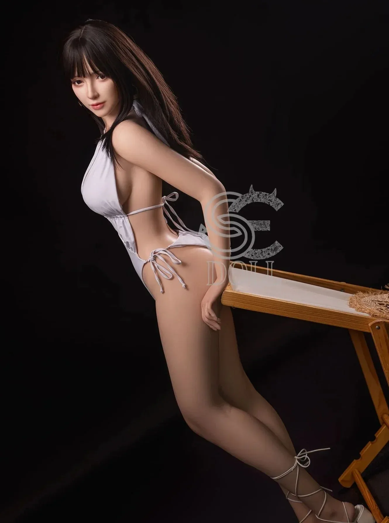 F3768-165cm(5ft4)-33kg C Cup Silicone Sexy Realistic Adult Chinese Sex Doll【IN Stock US\/EU】 | SE Doll view 8
