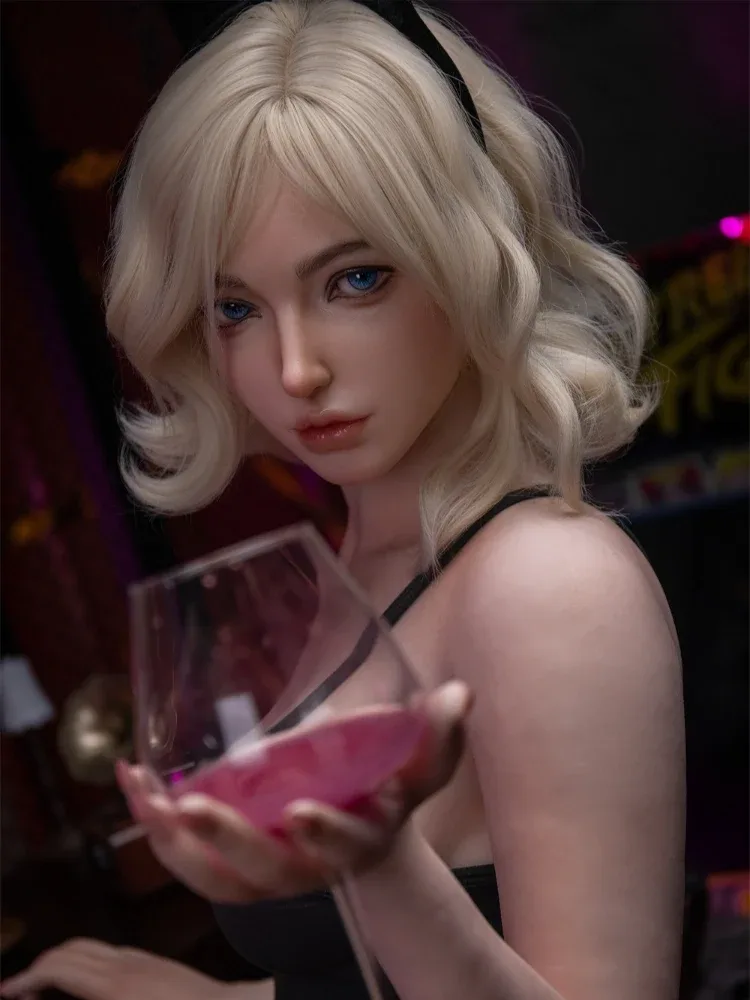 F1977K-170cm（5.6ft）-43kg D Cup Joline Life-Size Robot Silicone Sex Doll With Head｜Real Lady view 9