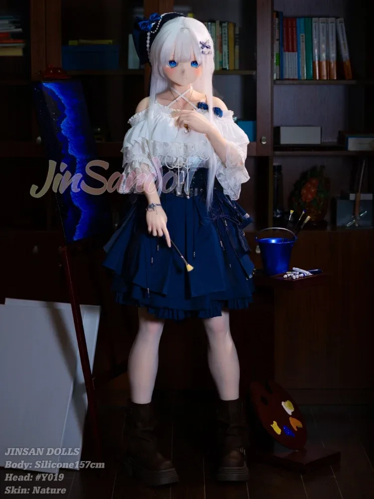 F8203- 157cm(5.1ft) -33kg B Cup anime PVC Head Silicone Sex Doll丨WM Doll view 3
