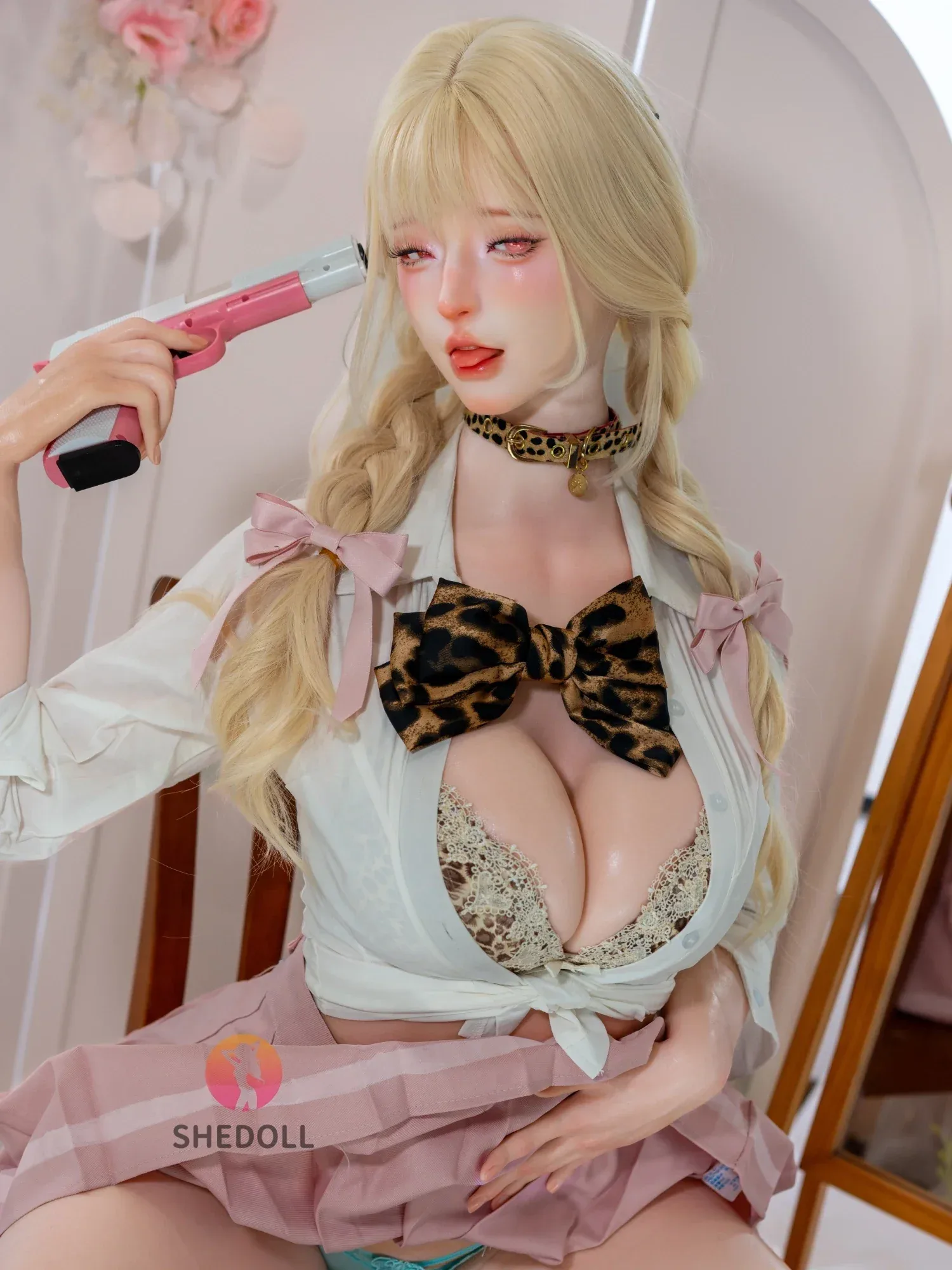 F6333—165cm\/5ft4-56kg E Cup Asian ROS Real Skin Texture Silicone Sex Doll | SHEDOLL