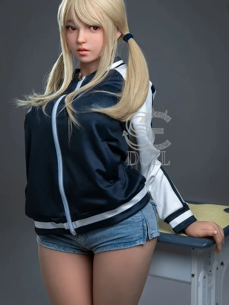 F820—157cm(5ft1)-35kg Melody H Cup STPE Big Boobs Student Girl Lolita Love Doll【IN Stock US\/EU】 | SE Doll view 6