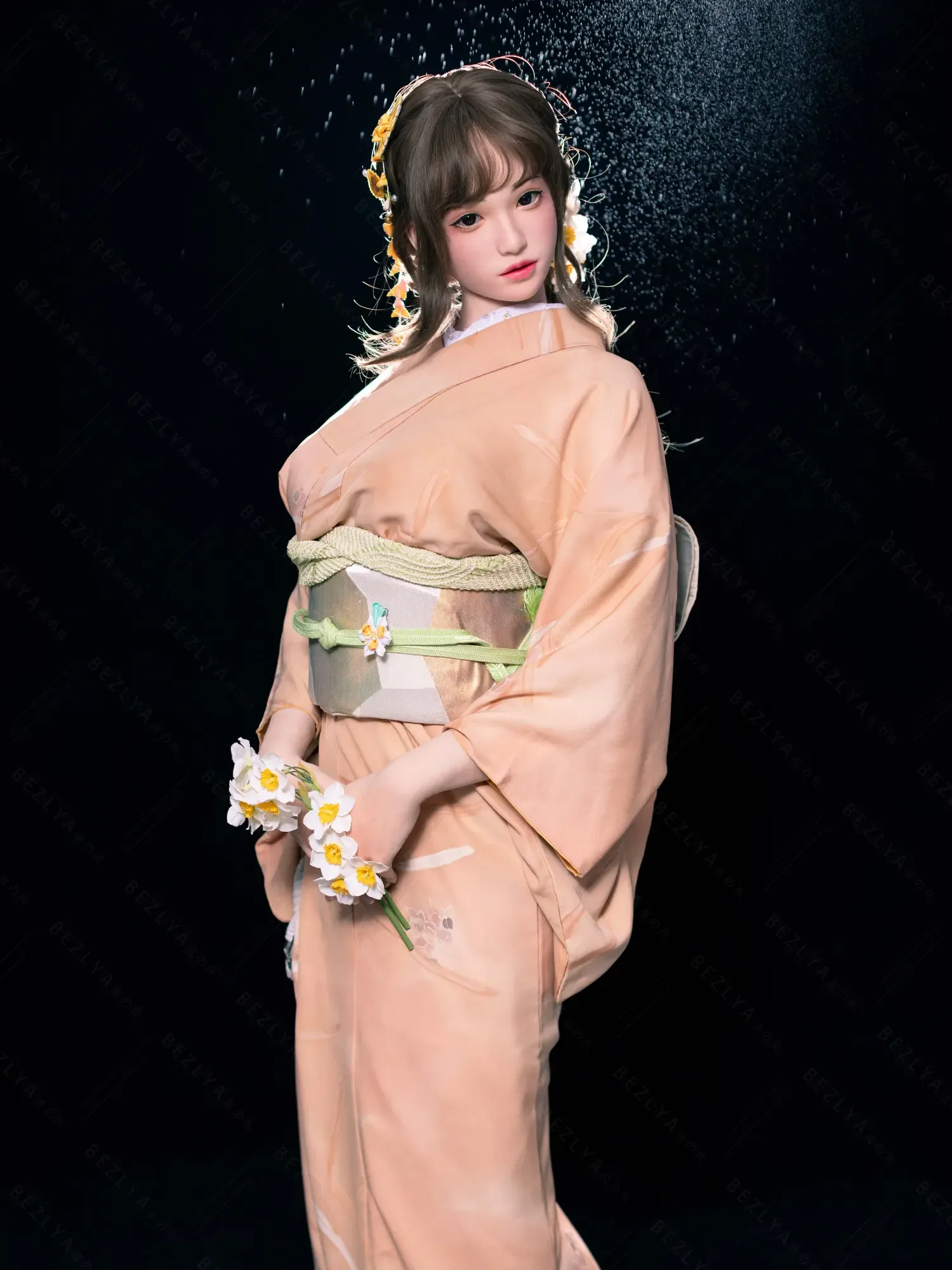 F4780-162cm(5.4ft)-39.5kg 2.2u B Cup Asian Real Silicone Japanese Sex Doll|AITIA Doll view 8