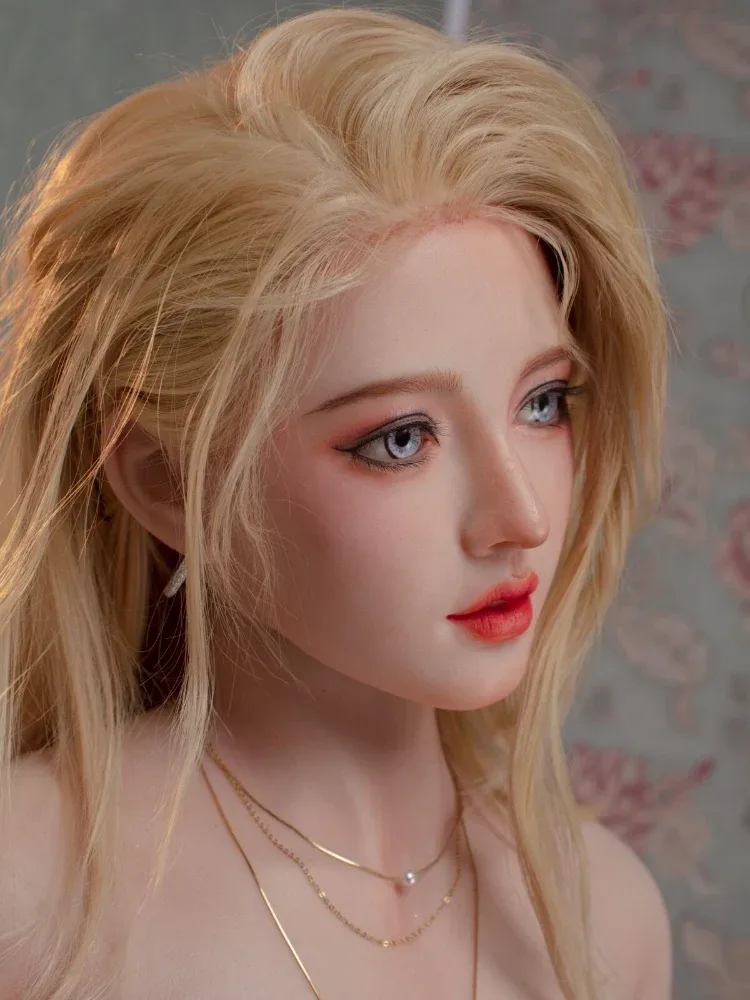 F5056-170cm\/5ft6 D Cup Hina Chinese Blond Silicone Sex Doll|JX Doll view 5