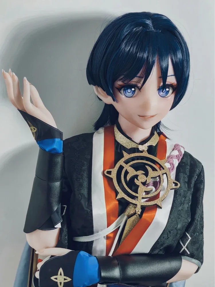 F5598-150cm\/5ft-27.5kg Anime Silicone Femboy Sex Doll - Slim Anime Pretty Boy Body | Elsa Babe view 8