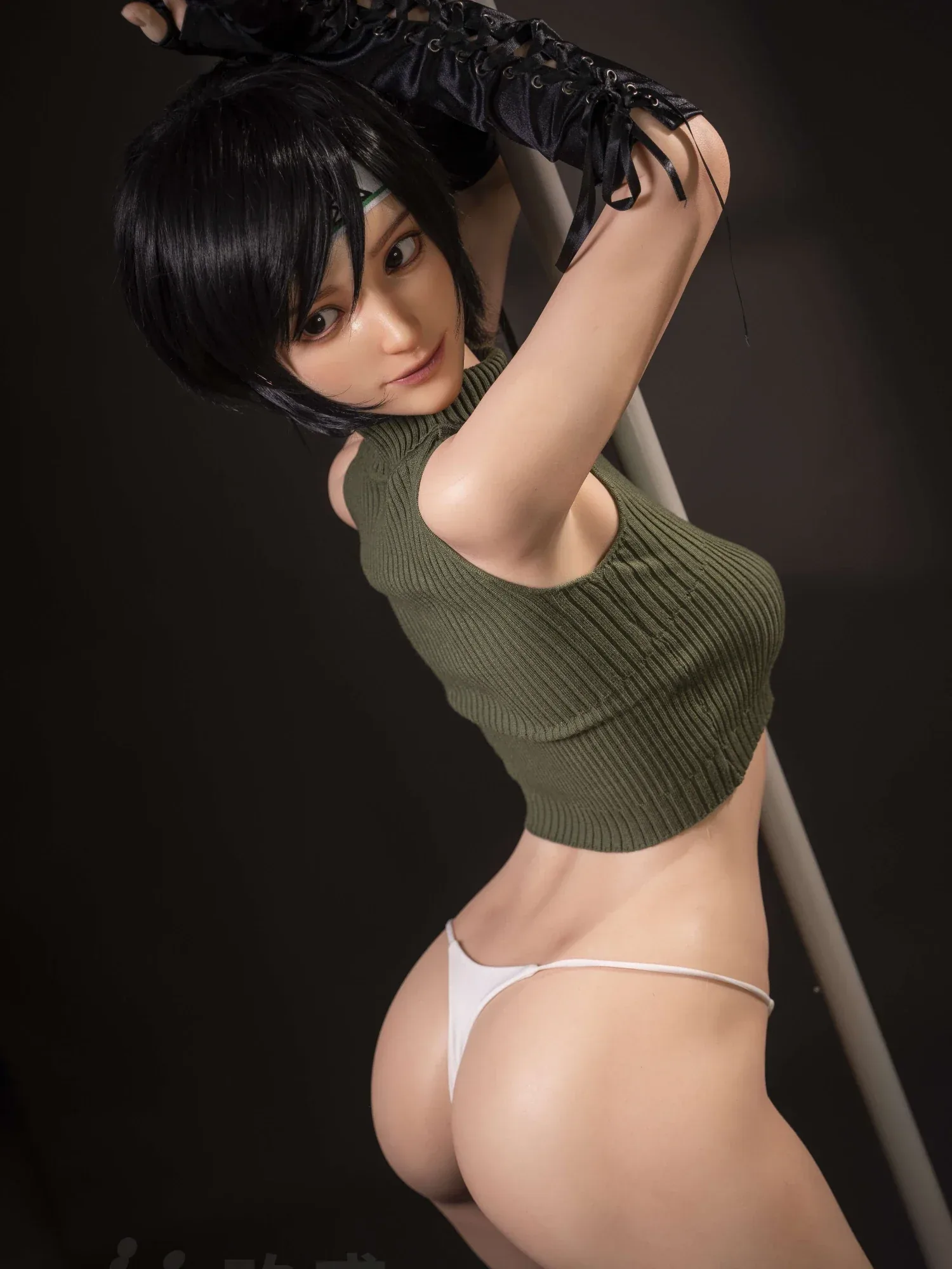 F4632—168cm\/5ft5-36.2kg C Cup Anime Silicone Femboy Sex Doll Yuffie Kisaragi | Jiusheng Doll view 3