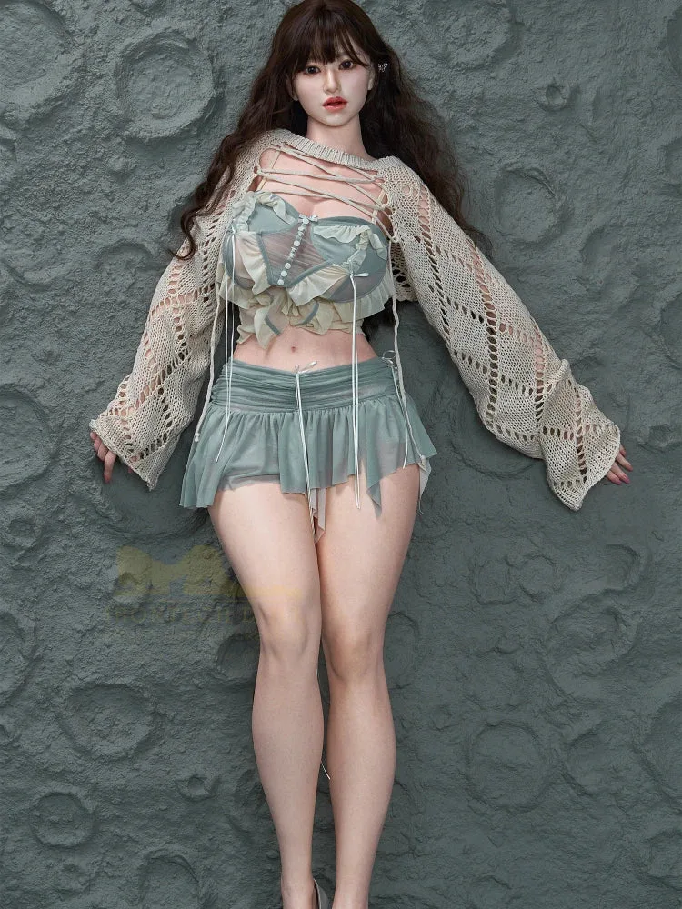 F2429- 165cm\/5ft4 F Cup ROS Korean K-pop Girl Group Realistic Silicone Sex Doll | Wonder Dolly-Irontech Doll view 3