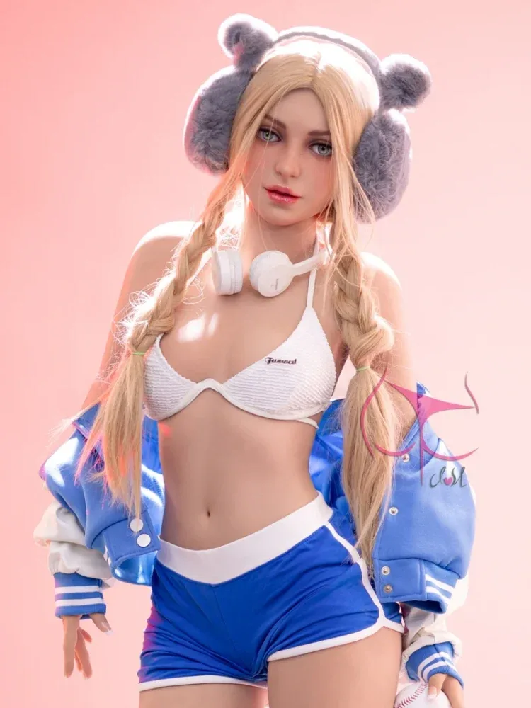 F1049-159cm(5.2ft) A Cup Eudora S-TPE Sex Doll Flat Chest [IN STOCK USA]｜Fun West Doll