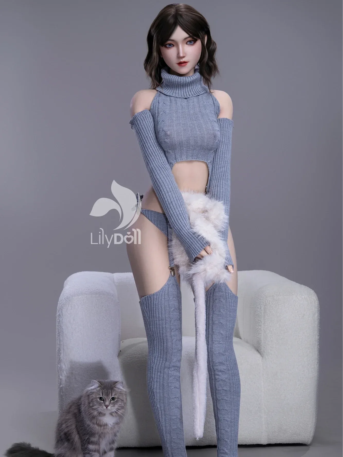 F7573—159cm\/5ft2-40kg B Cup TPE Body + Silicone Head Asian Sex Doll | LilyDoll view 6