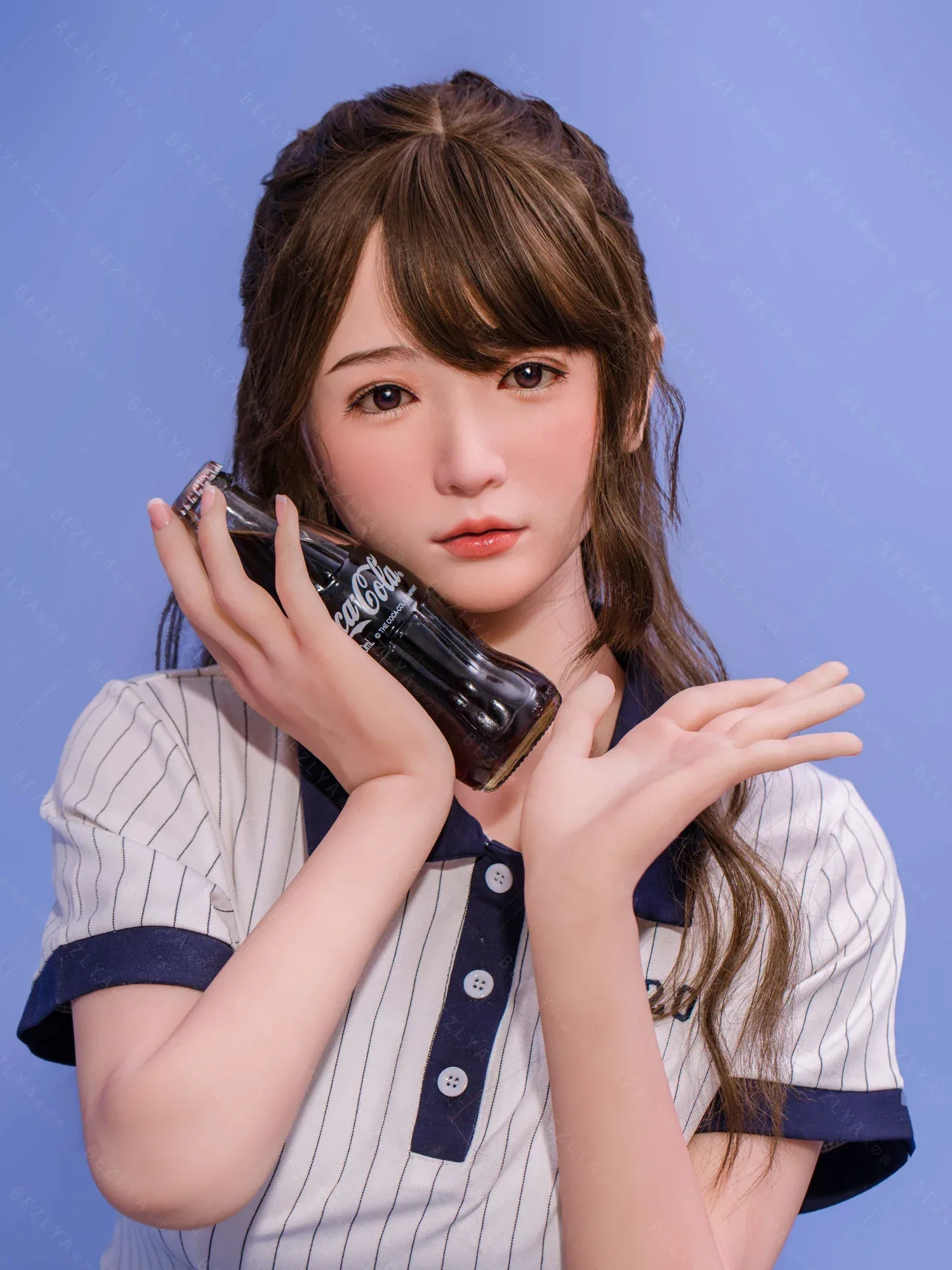F4716-160cm(5.3ft)-34kg 2.0 B Cup Silicone Japanese School Uniform Sex Doll – Authentic Attire Love Doll|Bezlya Doll view 4