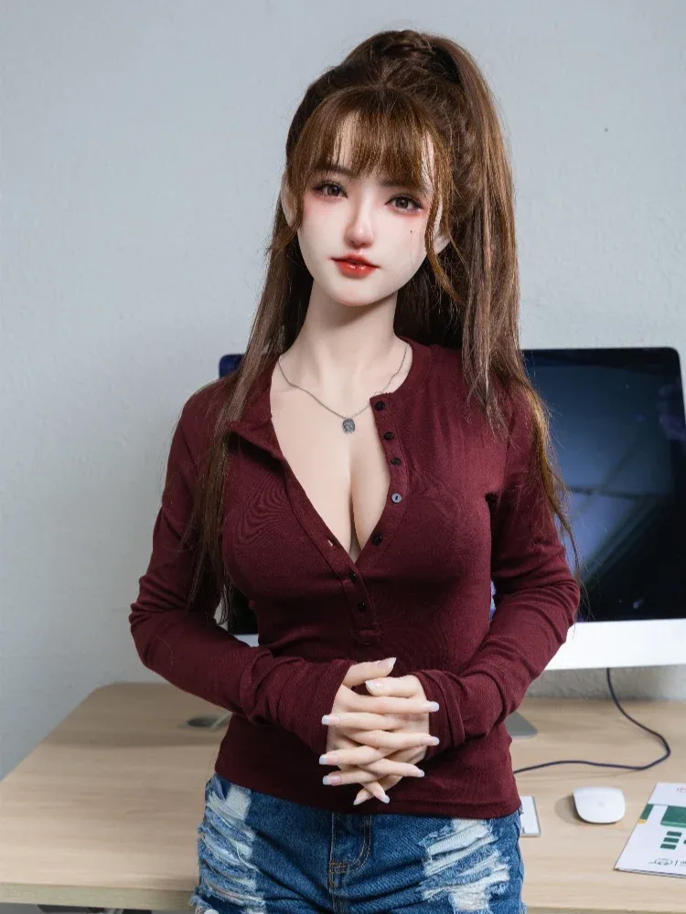 F2345- 166cm(5.4ft) C Cup Gel Breasts Silicone Love Doll|Qita Doll view 5
