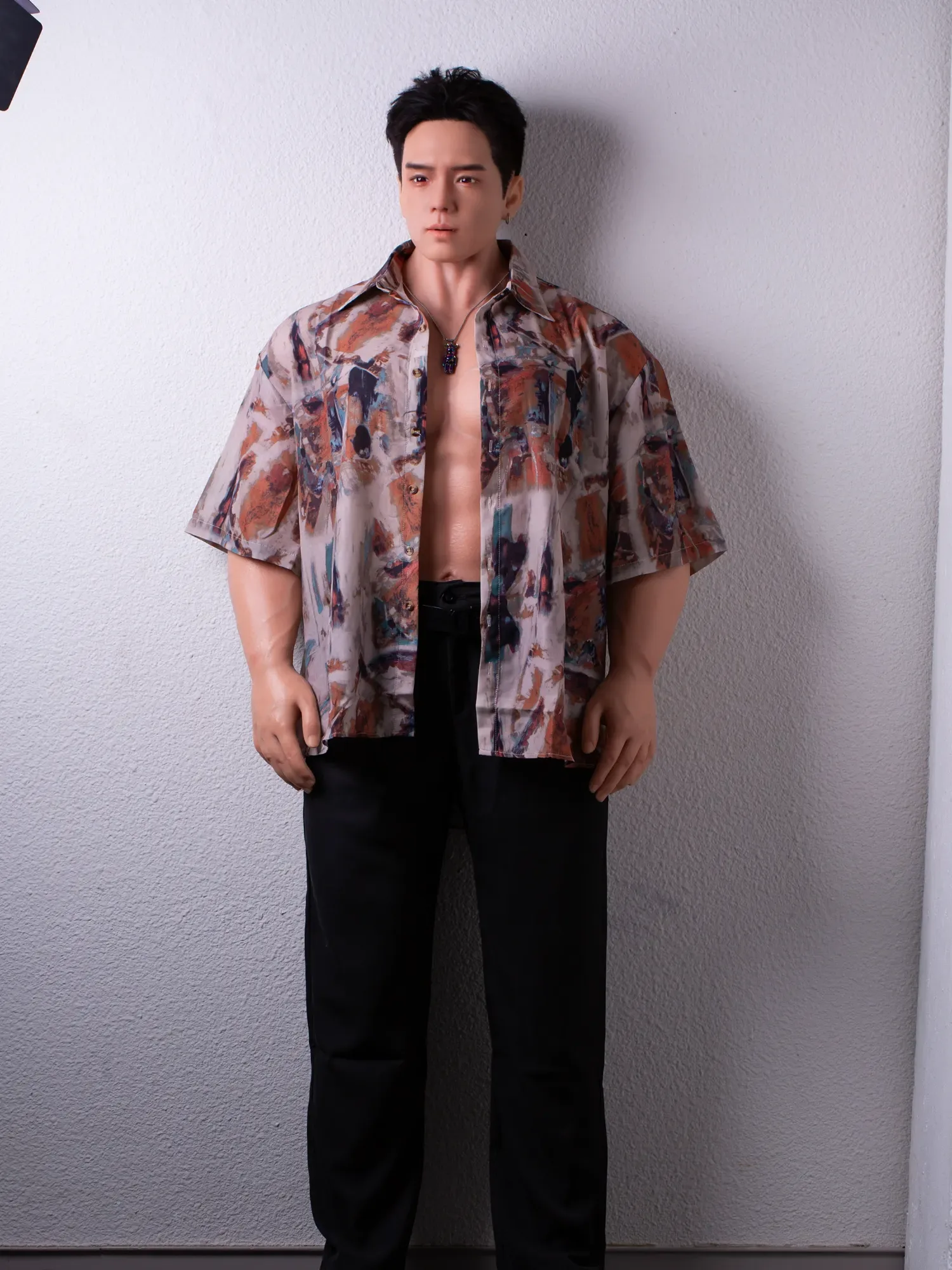 F9140-175cm\/5ft9-49kg Full Size Silicone Male Sex Doll with 7.48\" Big Dick | Qita doll view 7