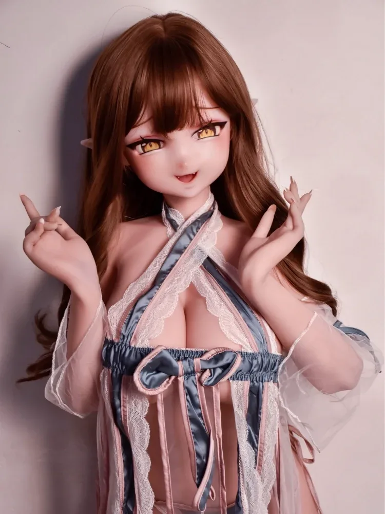 F5428-150cm\/5ft-27.5kg Silicone Anime Hentai Futanari Sex Doll | Elsa Babe view 7