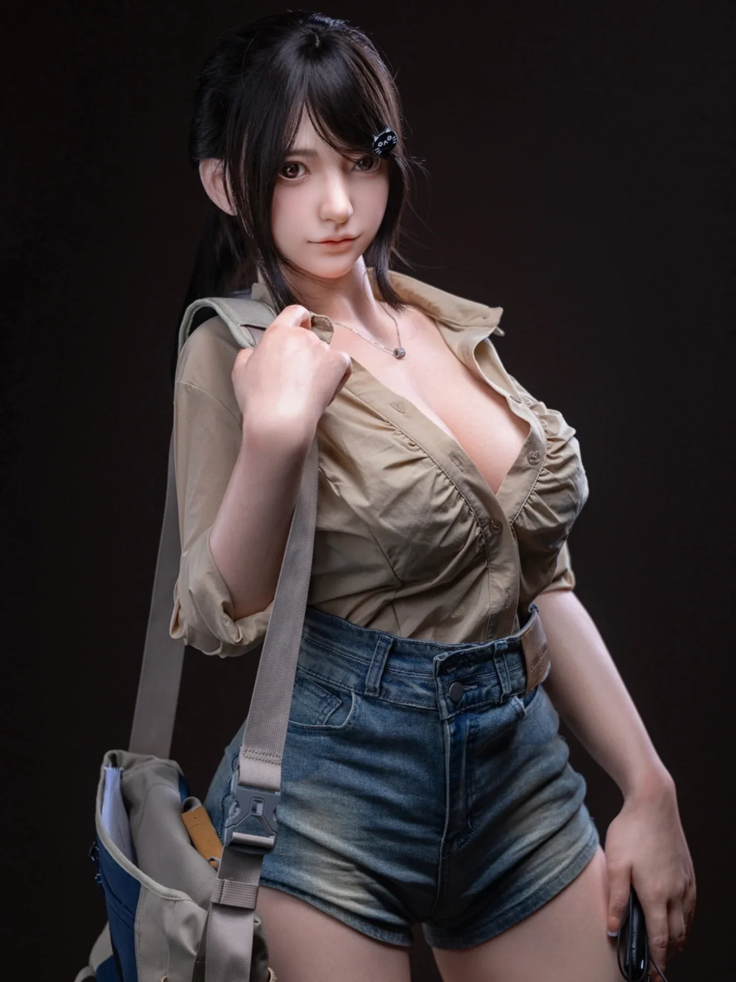 F6157—164cm\/5ft4-30kg G Cup Silicone Asian  Sex Doll  | Firefly Diary