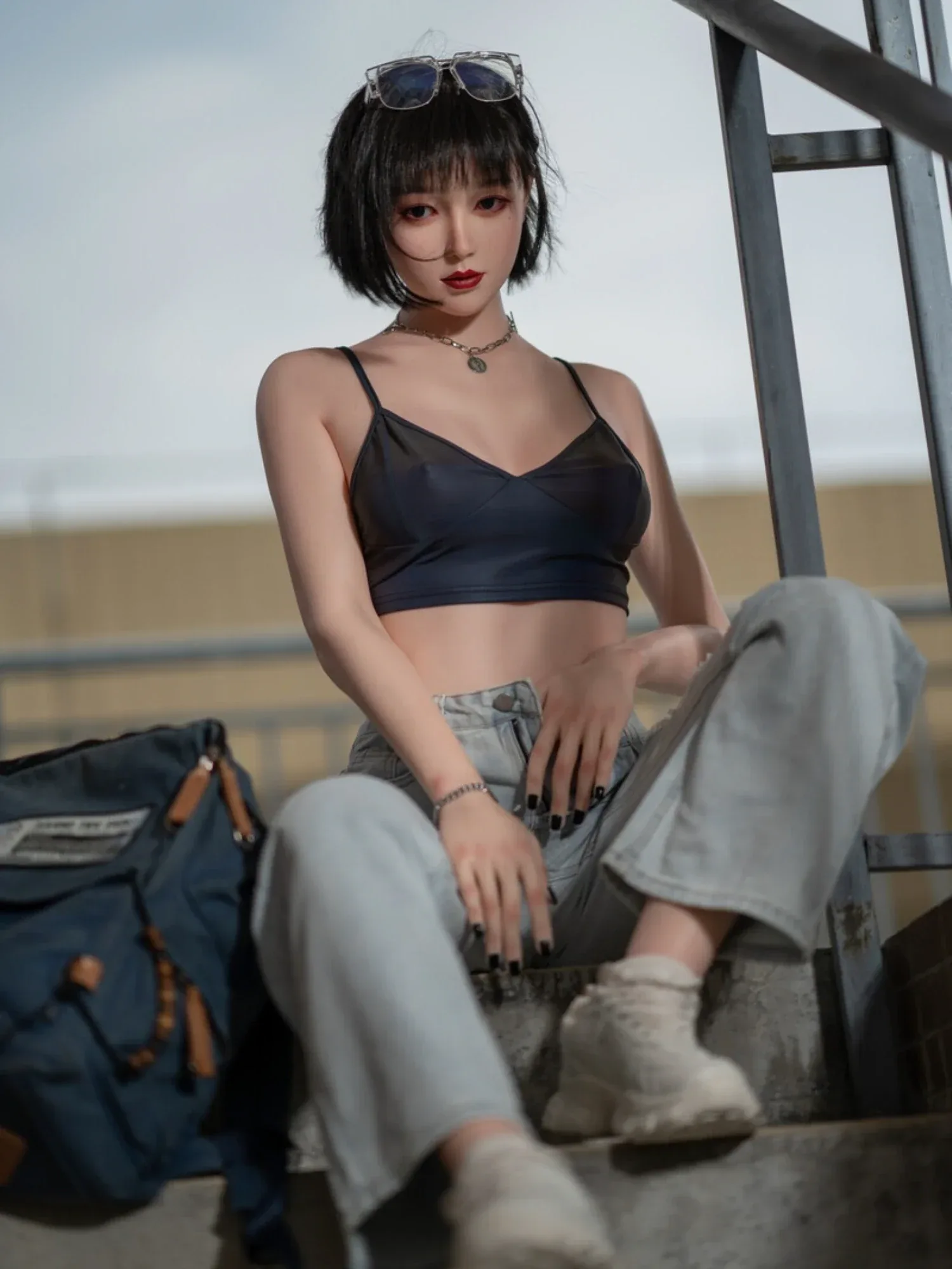 F4642—170cm(41kg) C Cup Realistic Silicone Chinese Sex Dolls For Men | Zelex Doll